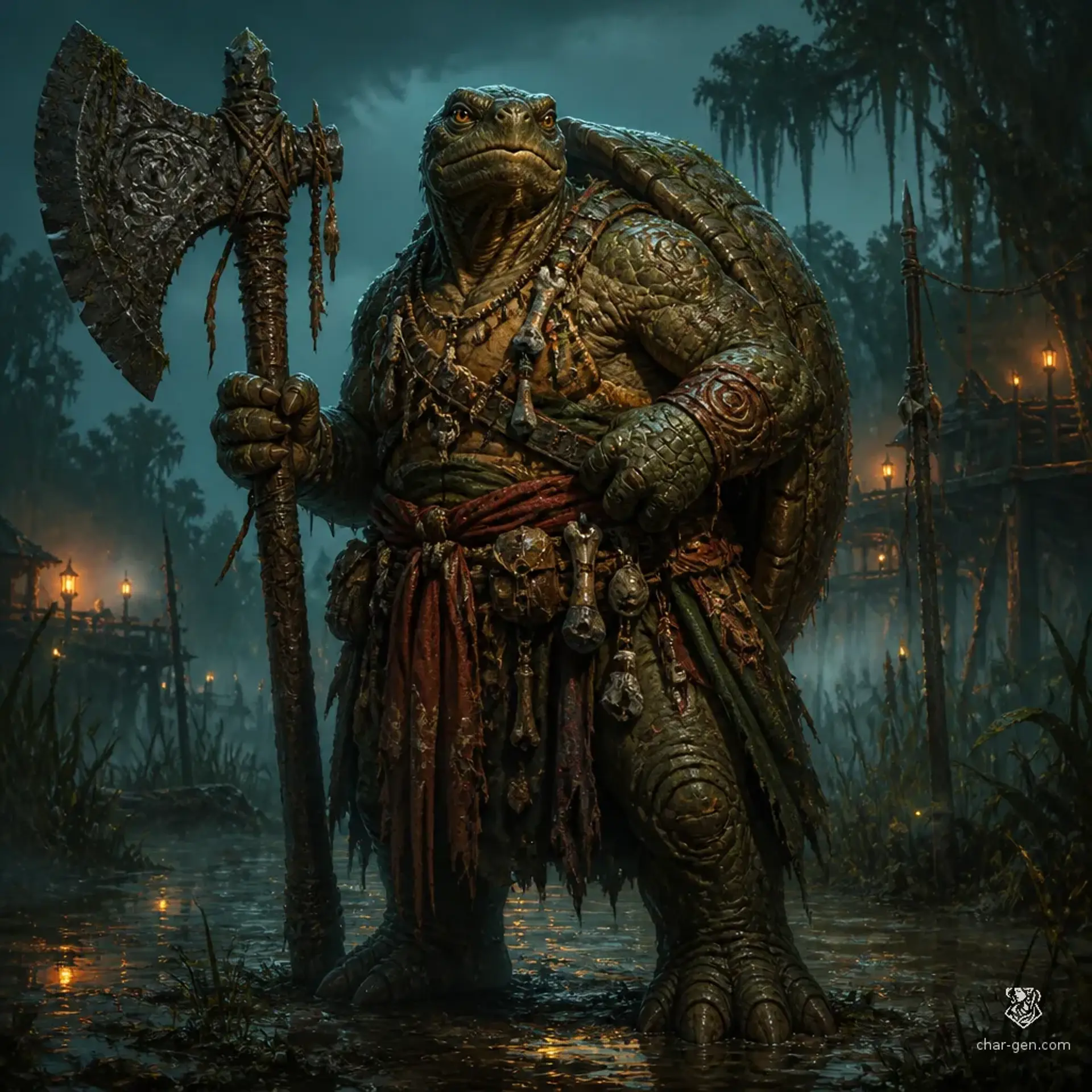 Jemon - AI-generated fantasy Character