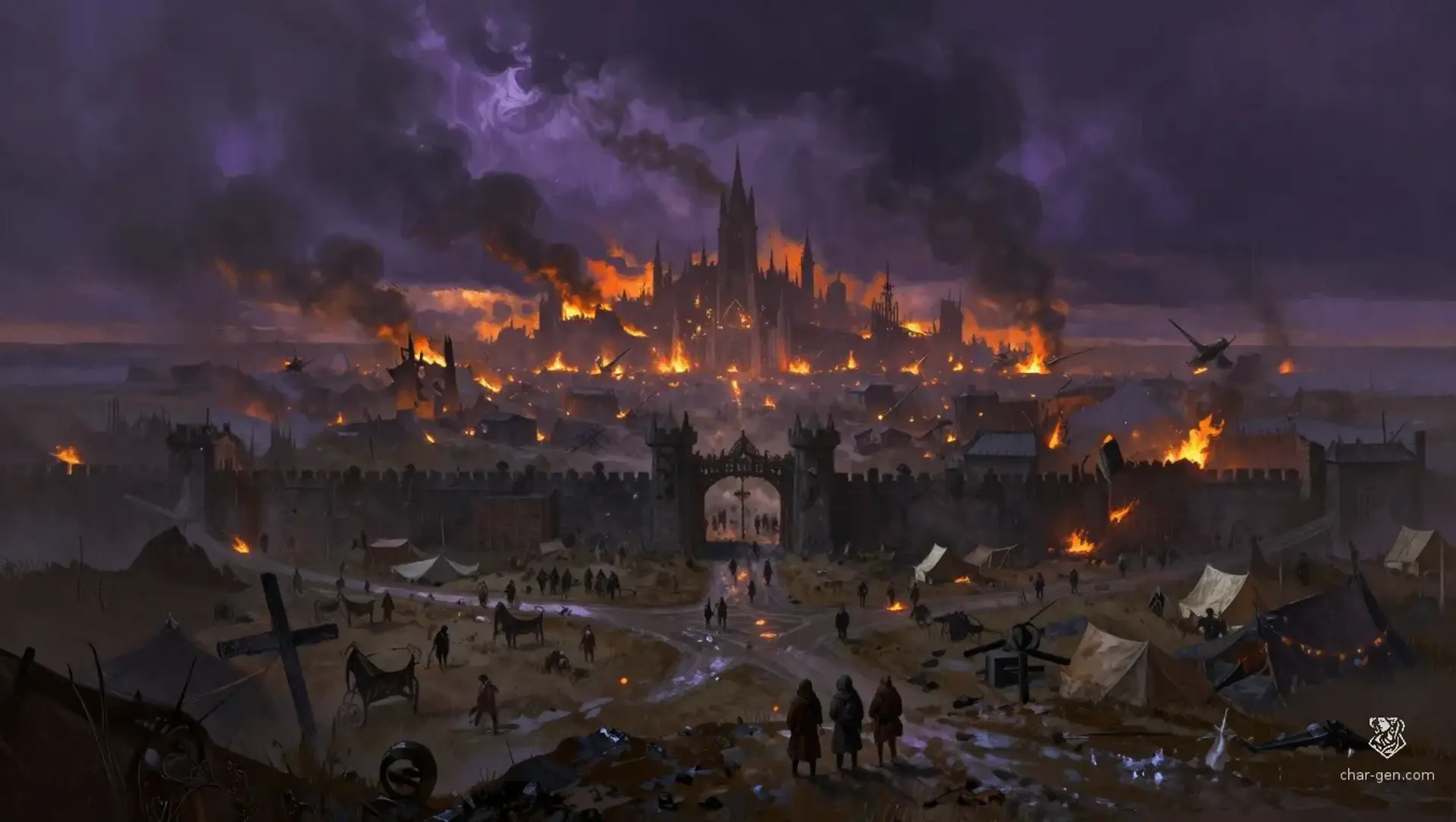 The Silence of Finton - AI-generated fantasy Quest