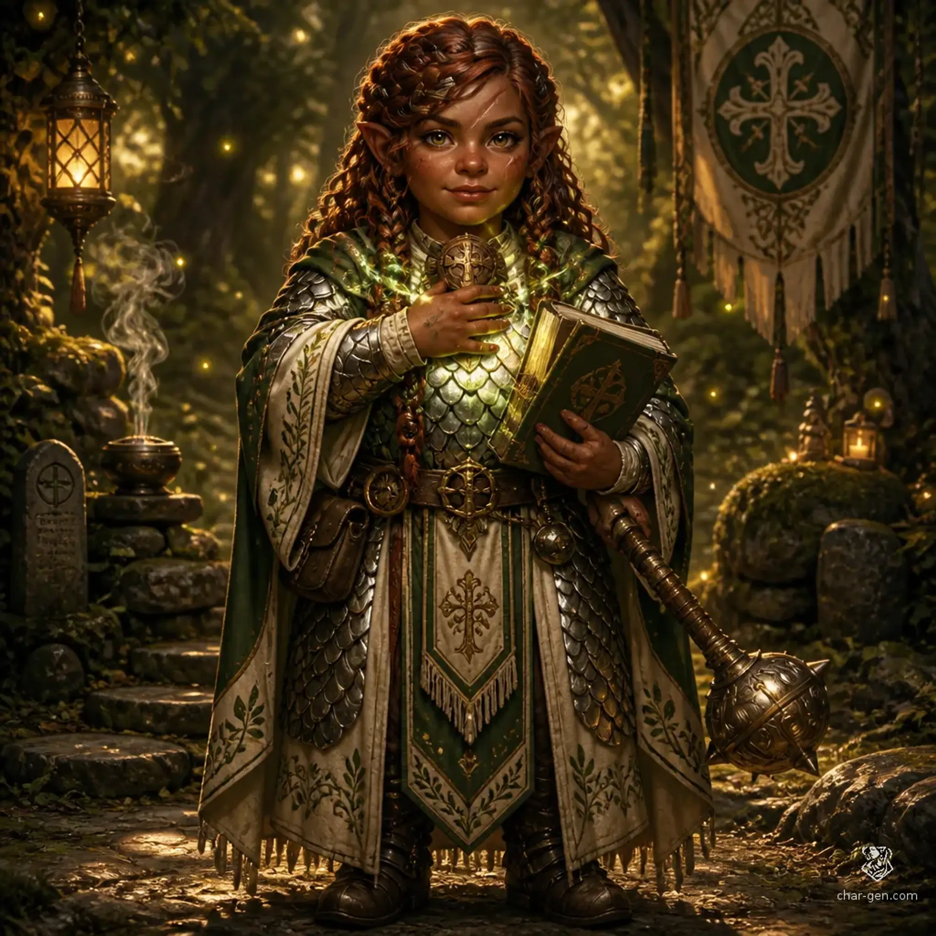 Pike - AI-generated fantasy Character