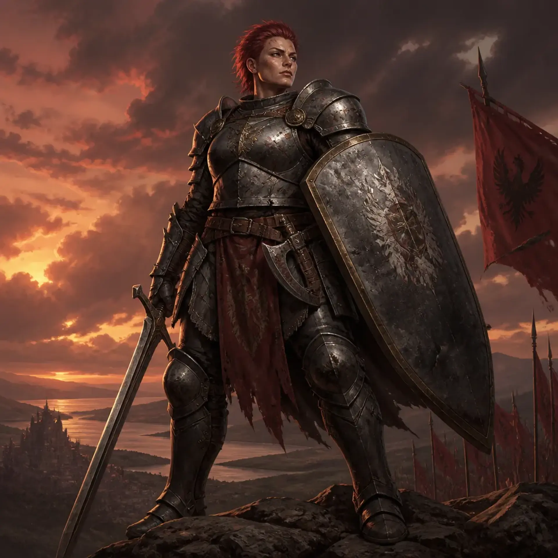 Maeve - AI-generated fantasy Character