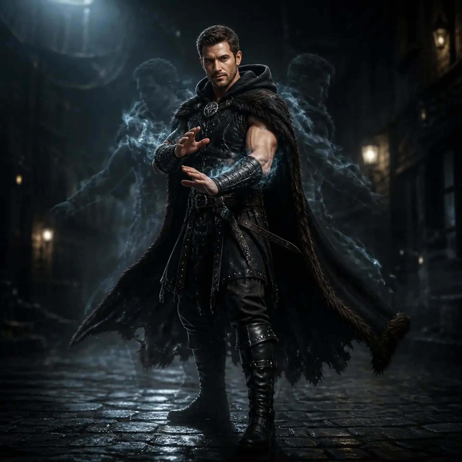 Spectre - AI-generated fantasy Character