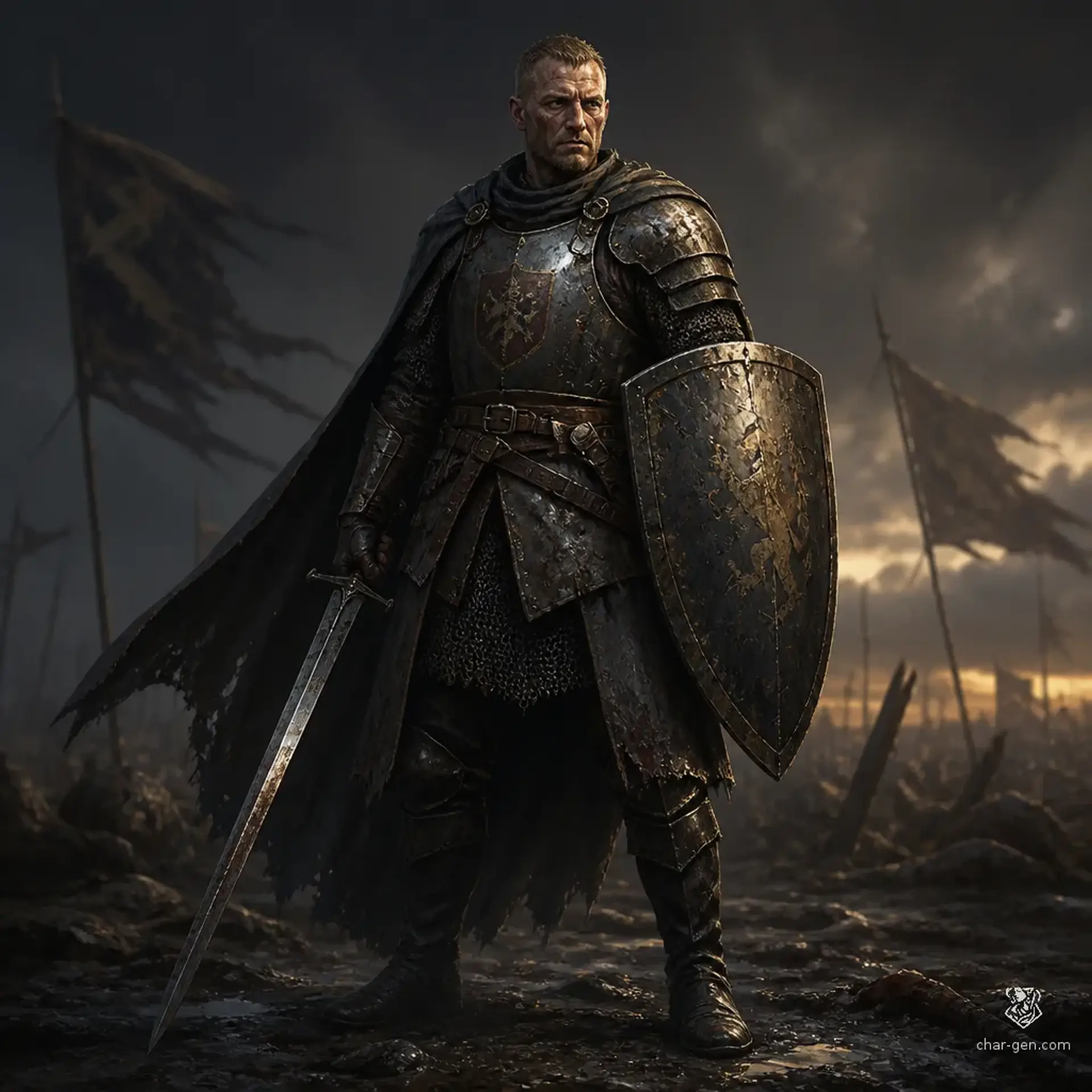 Korr Adey - AI-generated fantasy Character