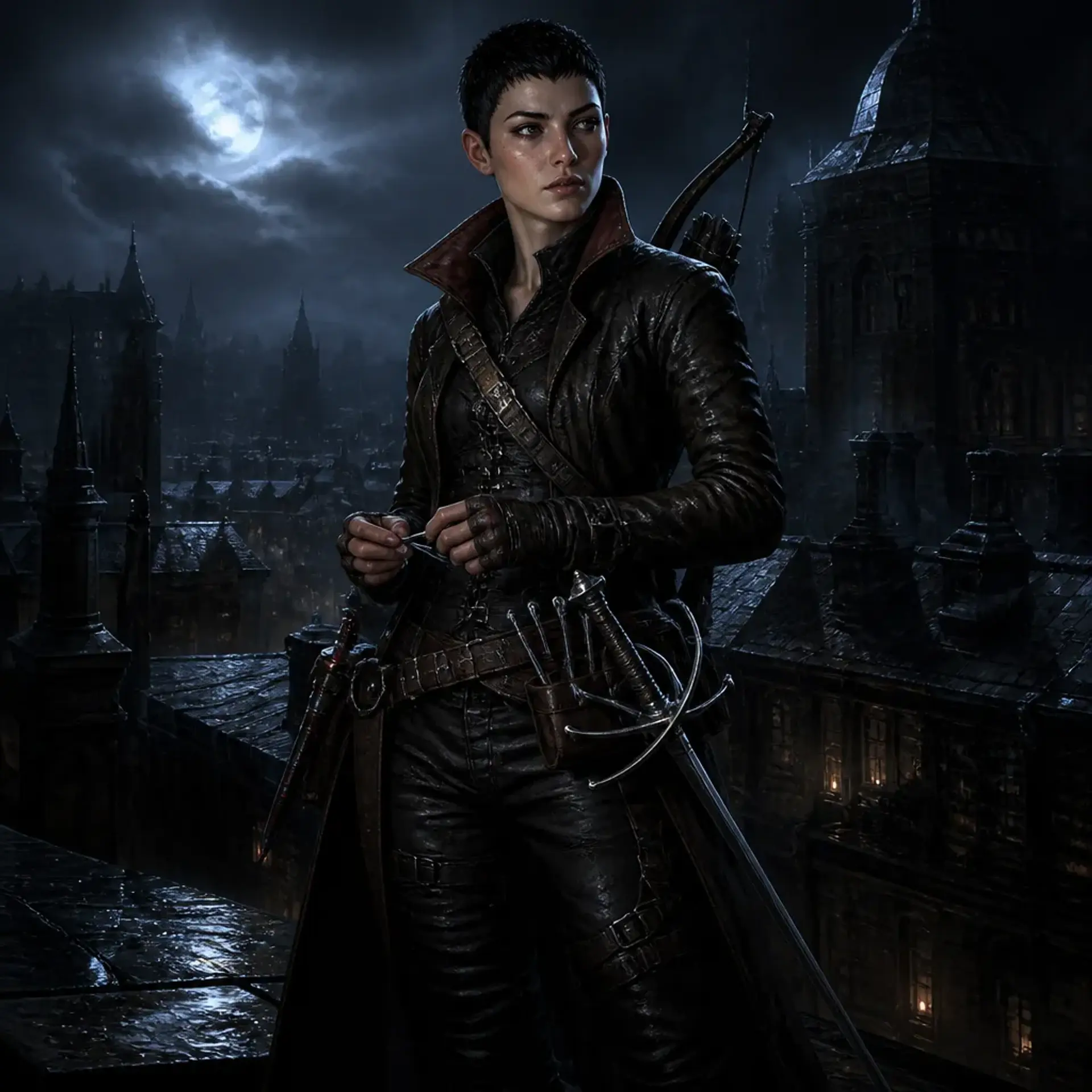 Eris - AI-generated fantasy Character