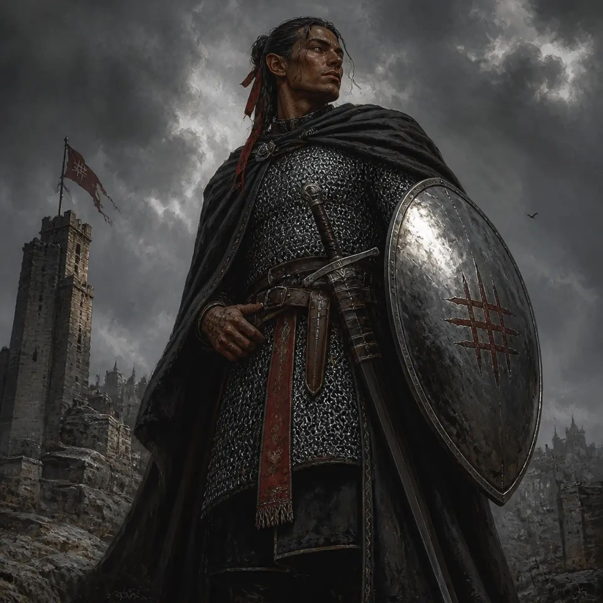 Corvin Vale - AI-generated fantasy Character