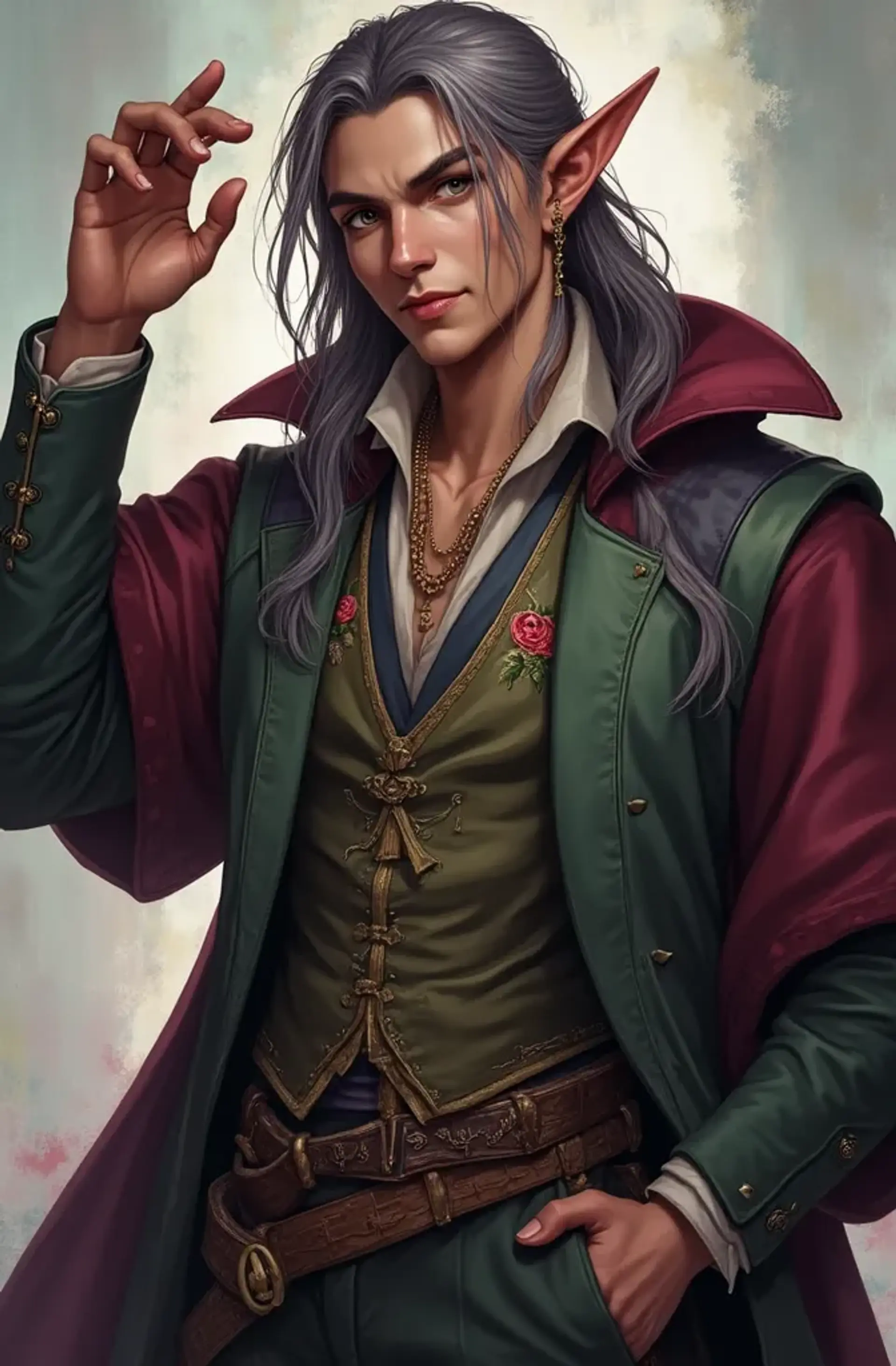 Aelar of Ivaendor - AI-generated fantasy NPC