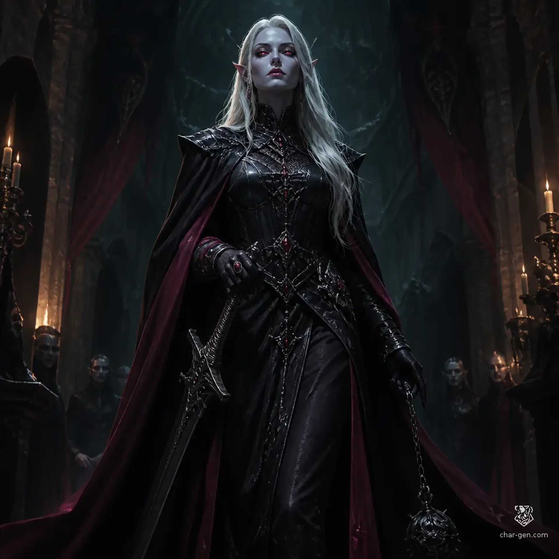 Aurelia Malice - AI-generated fantasy Character