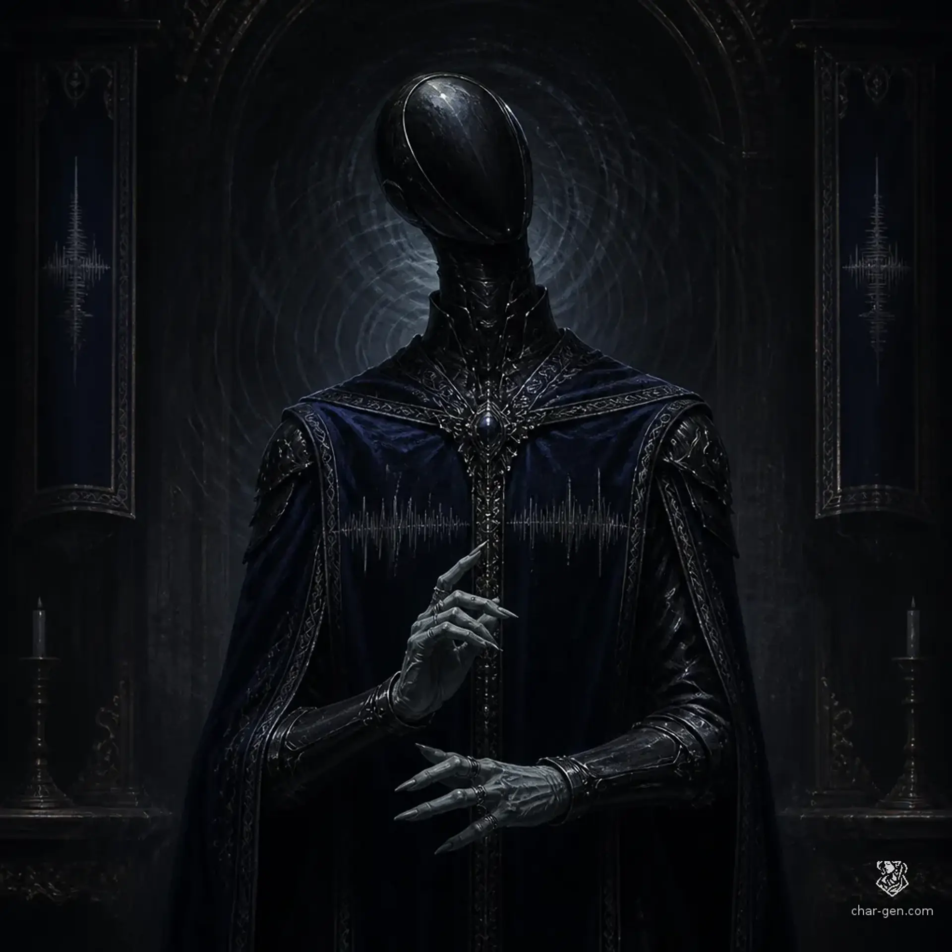 Castellan Alaric Vane - AI-generated fantasy NPC