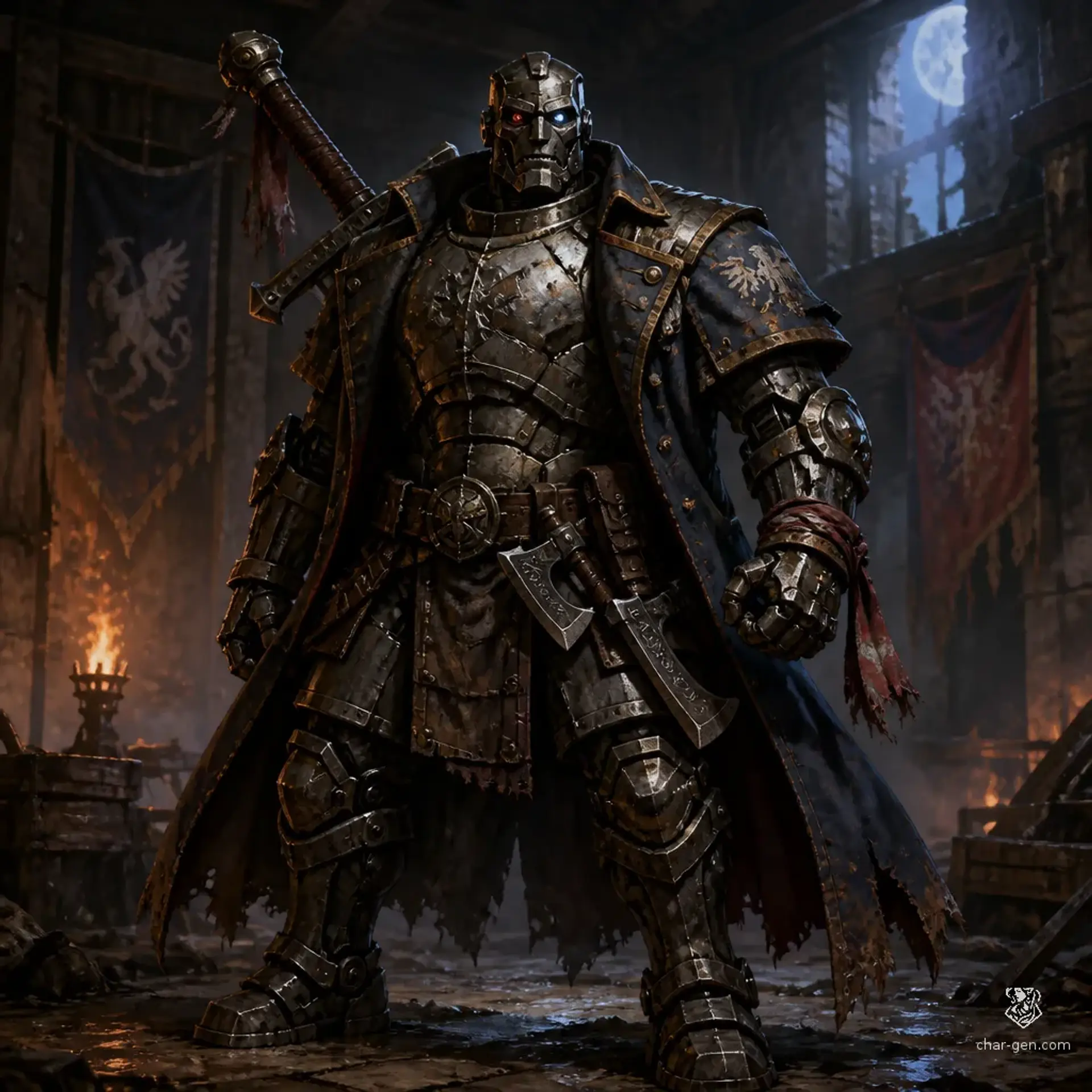 Jiro Vek - AI-generated fantasy Character