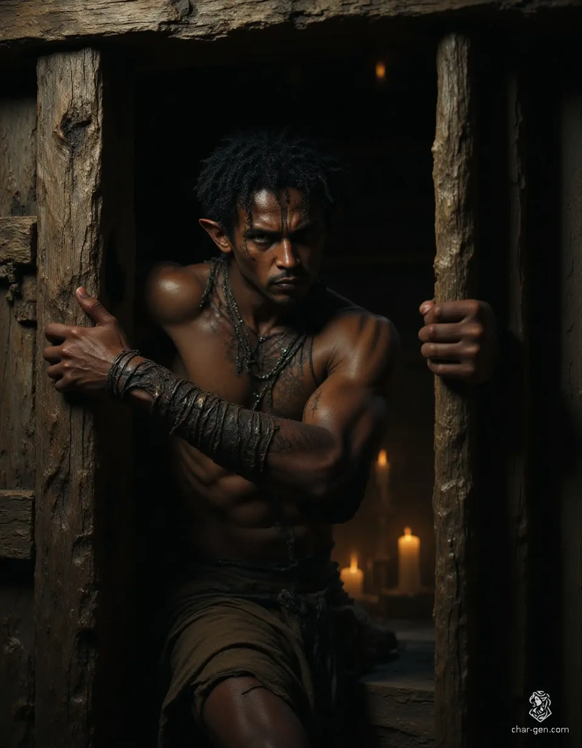 Jarvin Redleaf - AI-generated fantasy NPC
