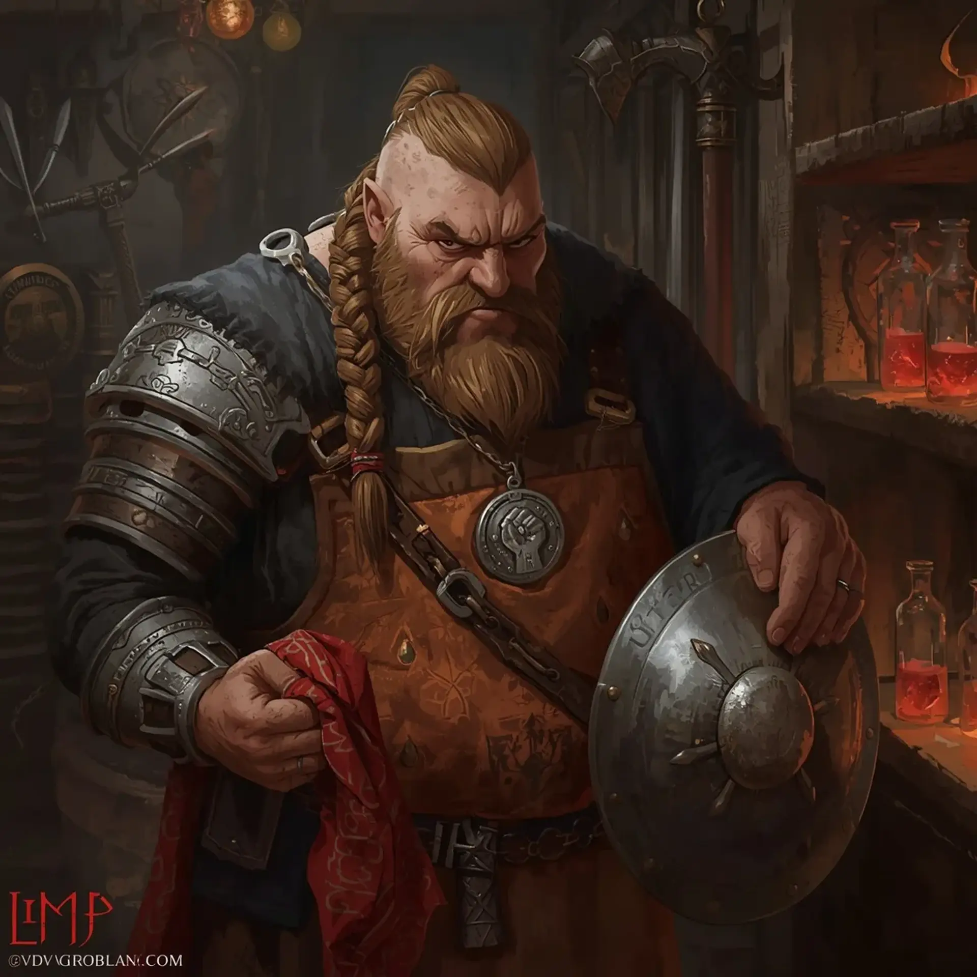 Thorgar Iron-Sigh - AI-generated fantasy NPC