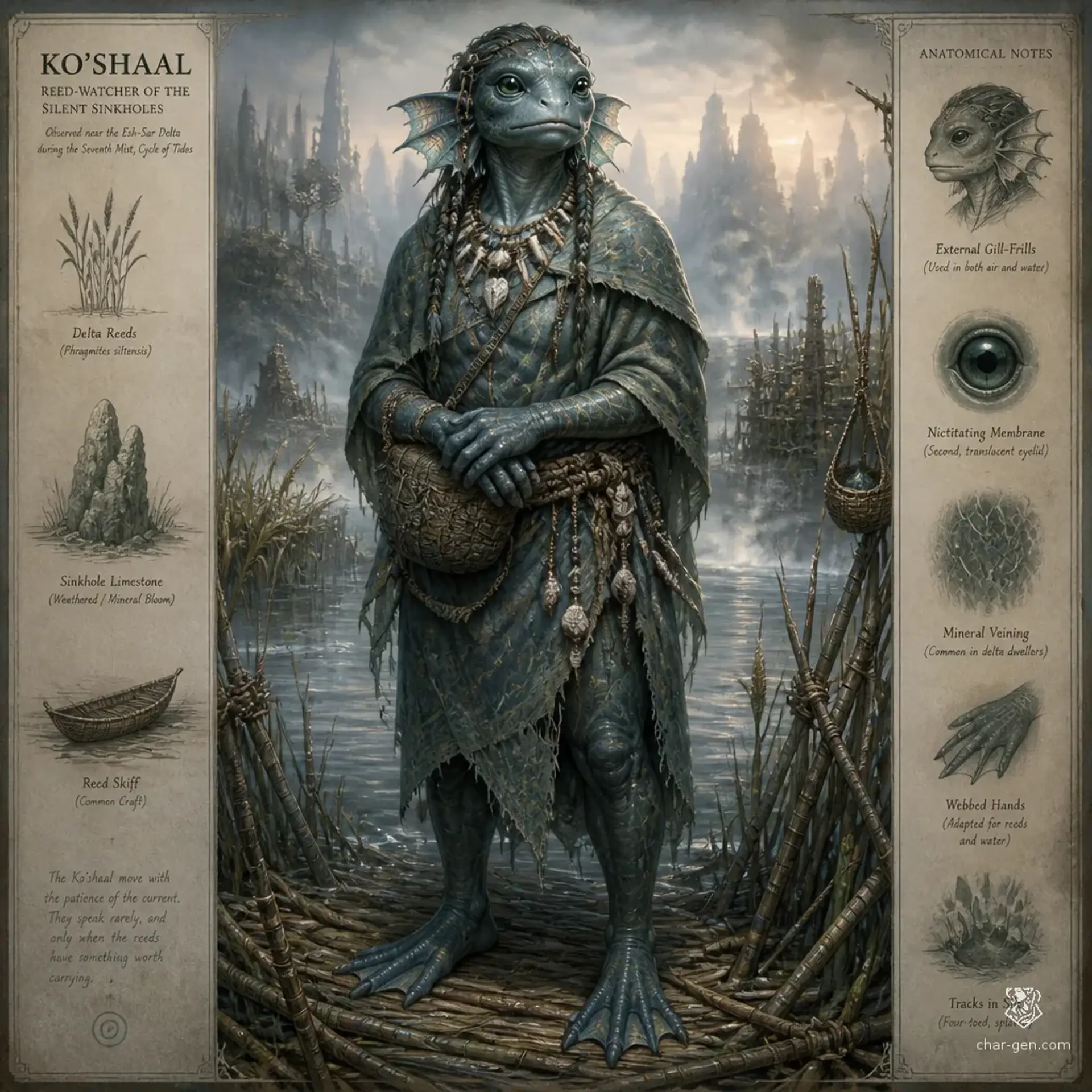Marrowkin - AI-generated fantasy Species