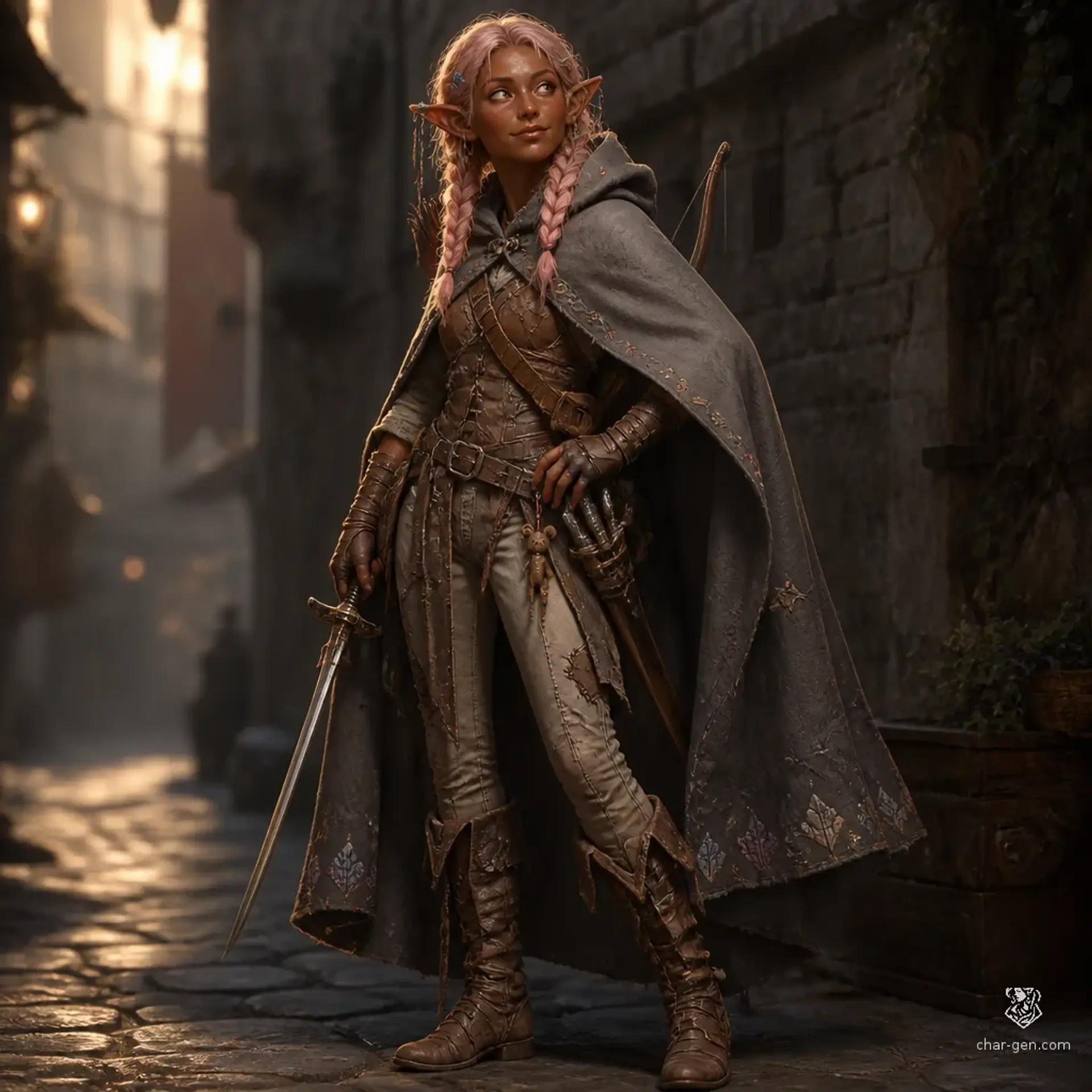 Cottoncandy - AI-generated fantasy Character