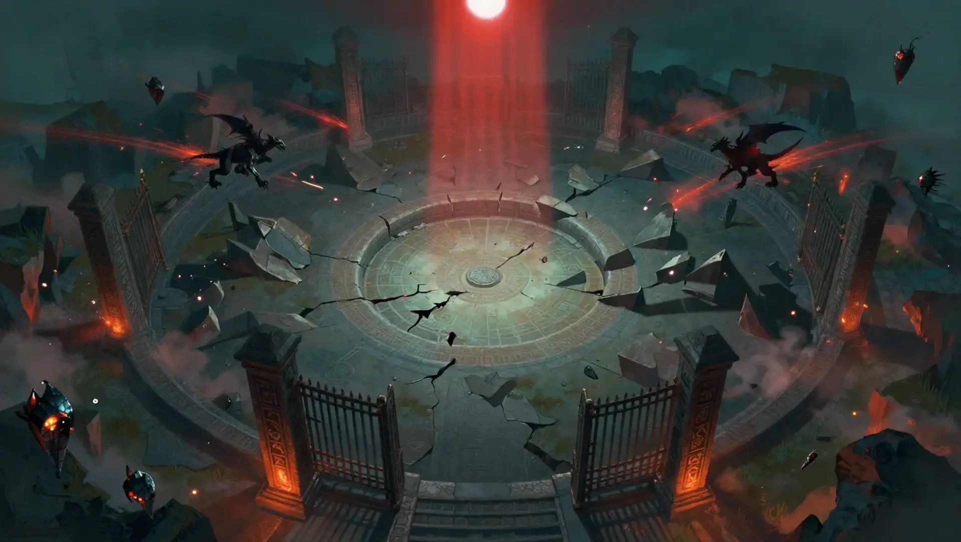 Trial of Strength - AI-generated fantasy Encounter