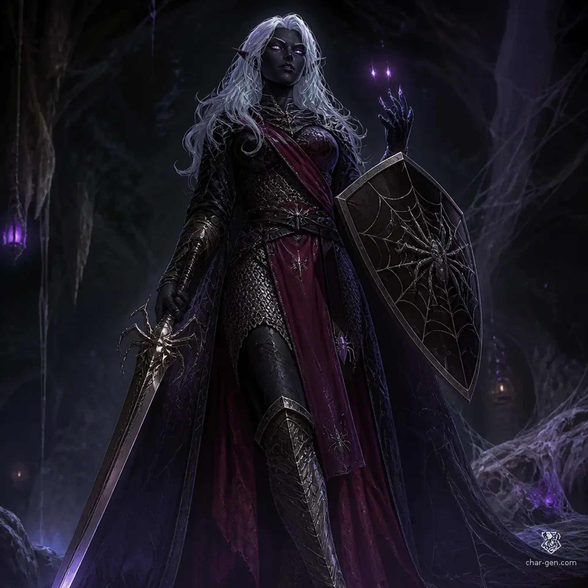 Aurelia Malice - AI-generated fantasy Character