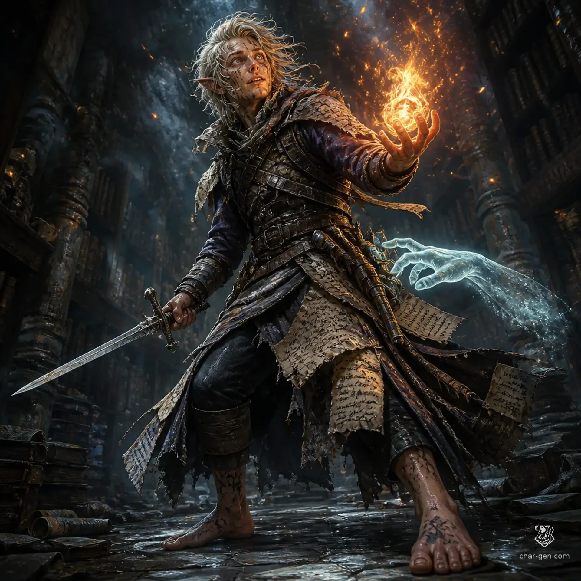 Nibsy - AI-generated fantasy Character
