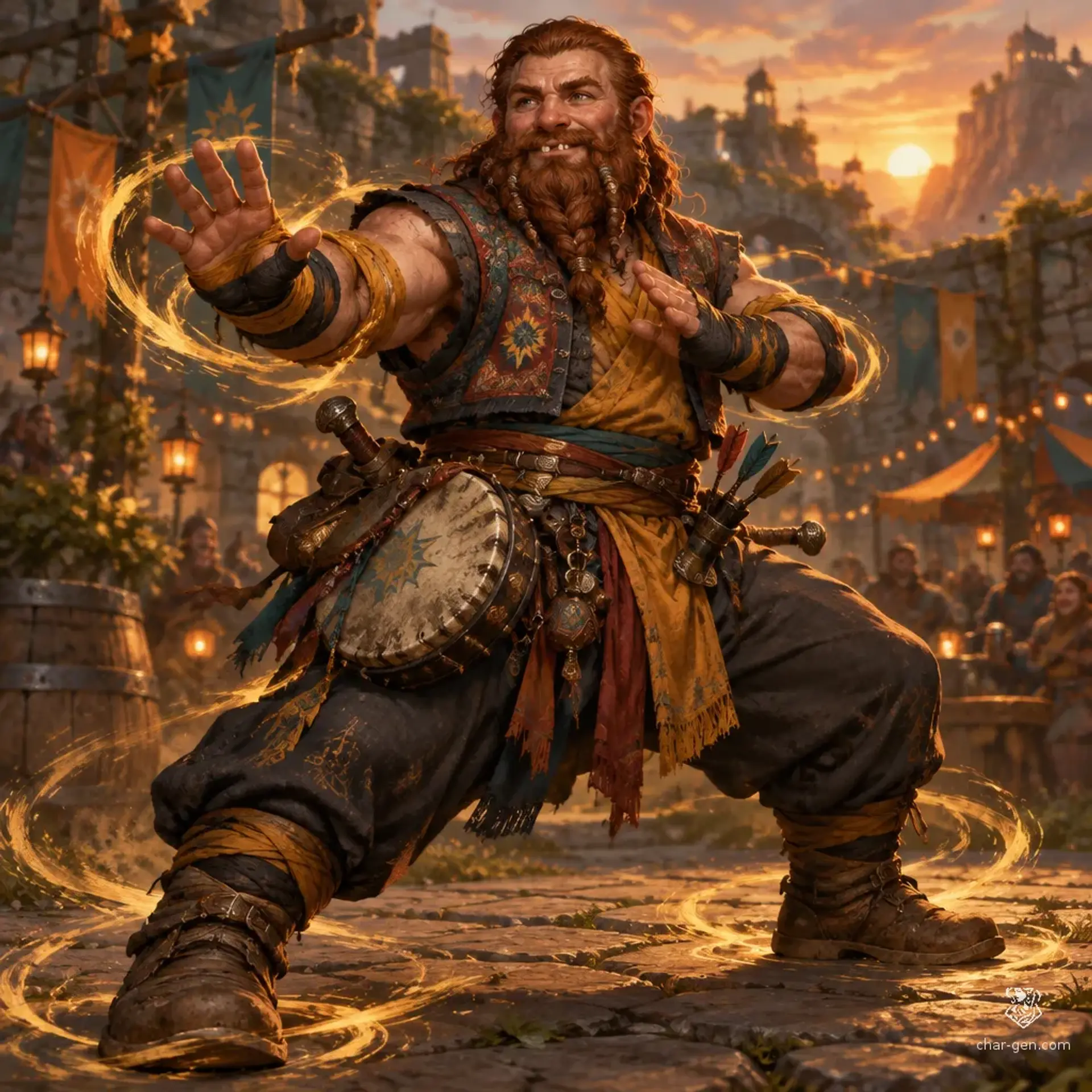 Bubbann - AI-generated fantasy Character