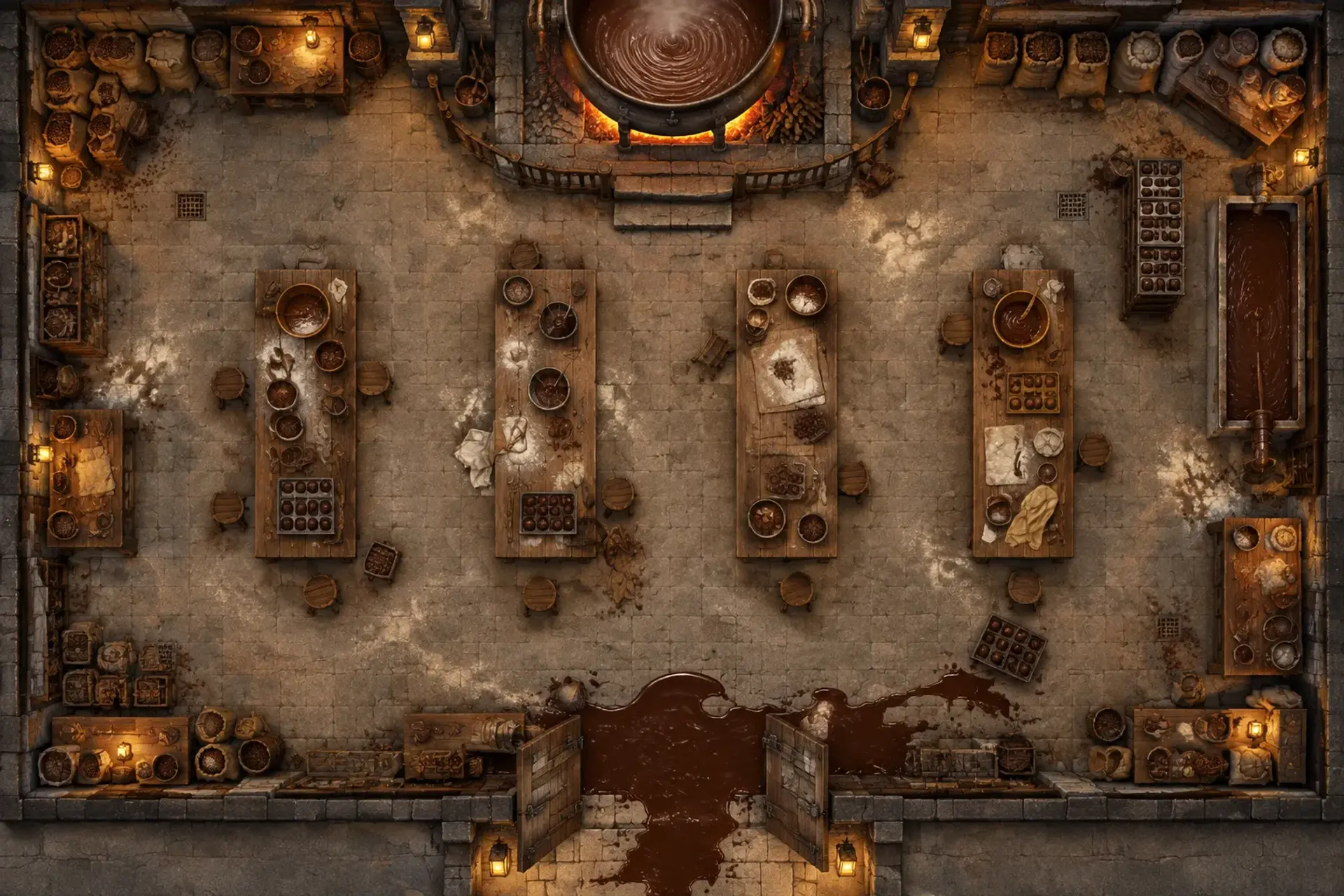 Get out of the kobold chocolate room
