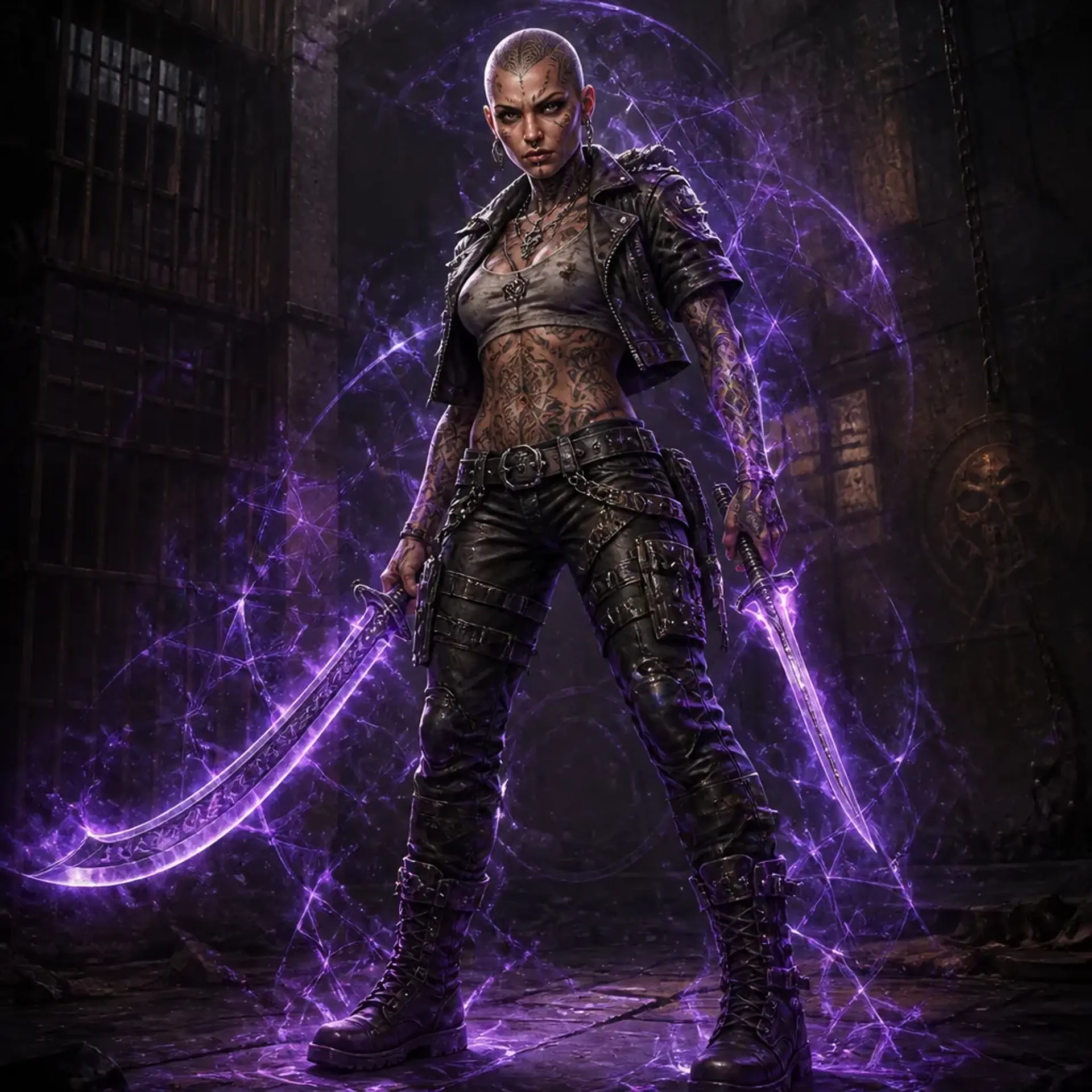 Vexa Rook - AI-generated fantasy Character