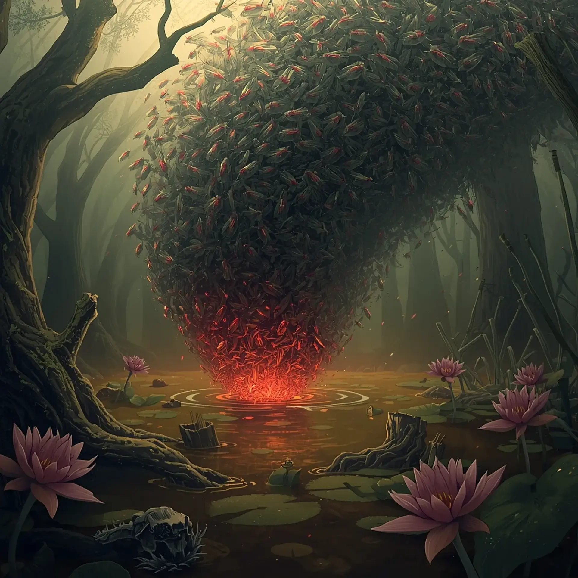 Swarm of Zenbis Blood-Midges