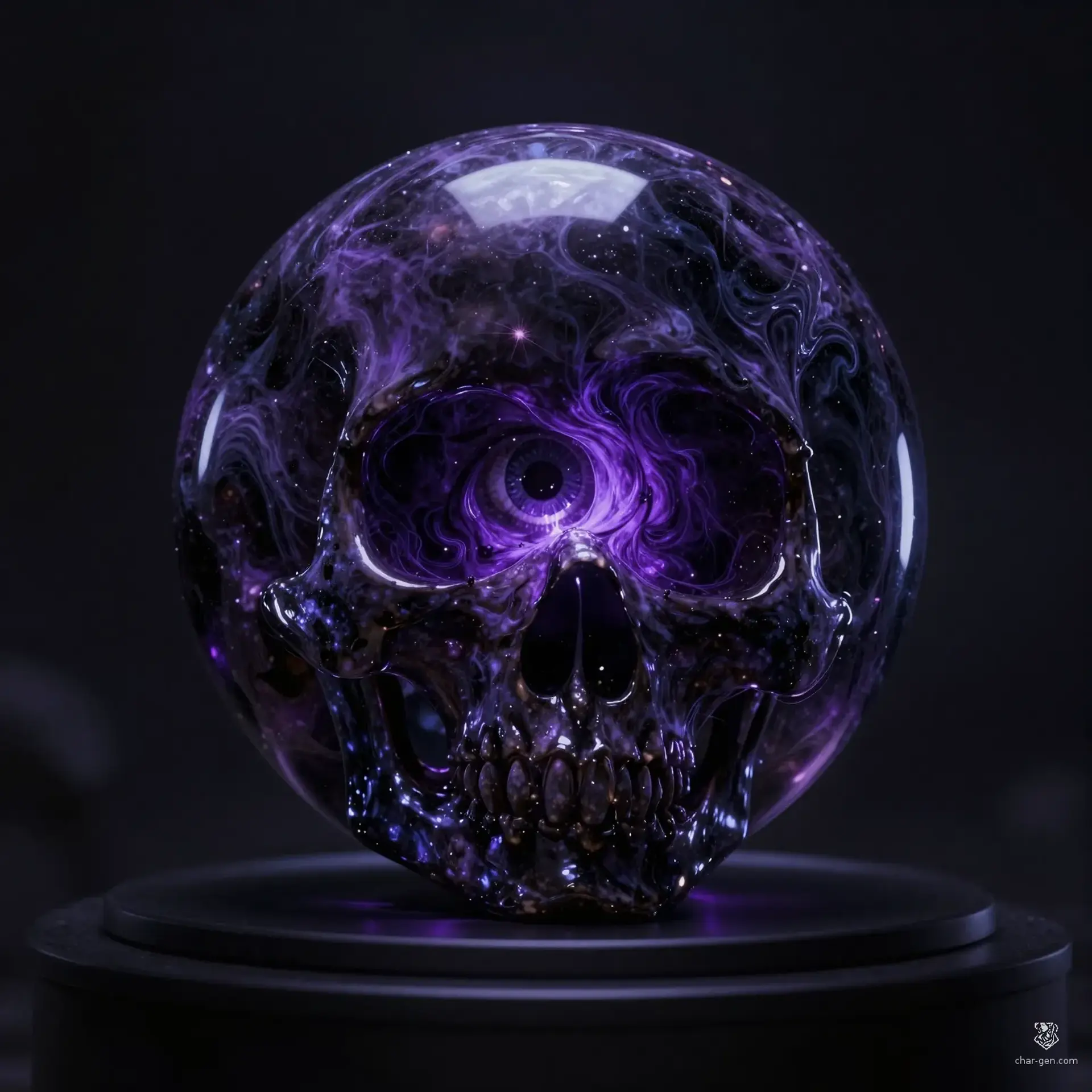 The Hollow Eye - AI-generated fantasy Magic Item