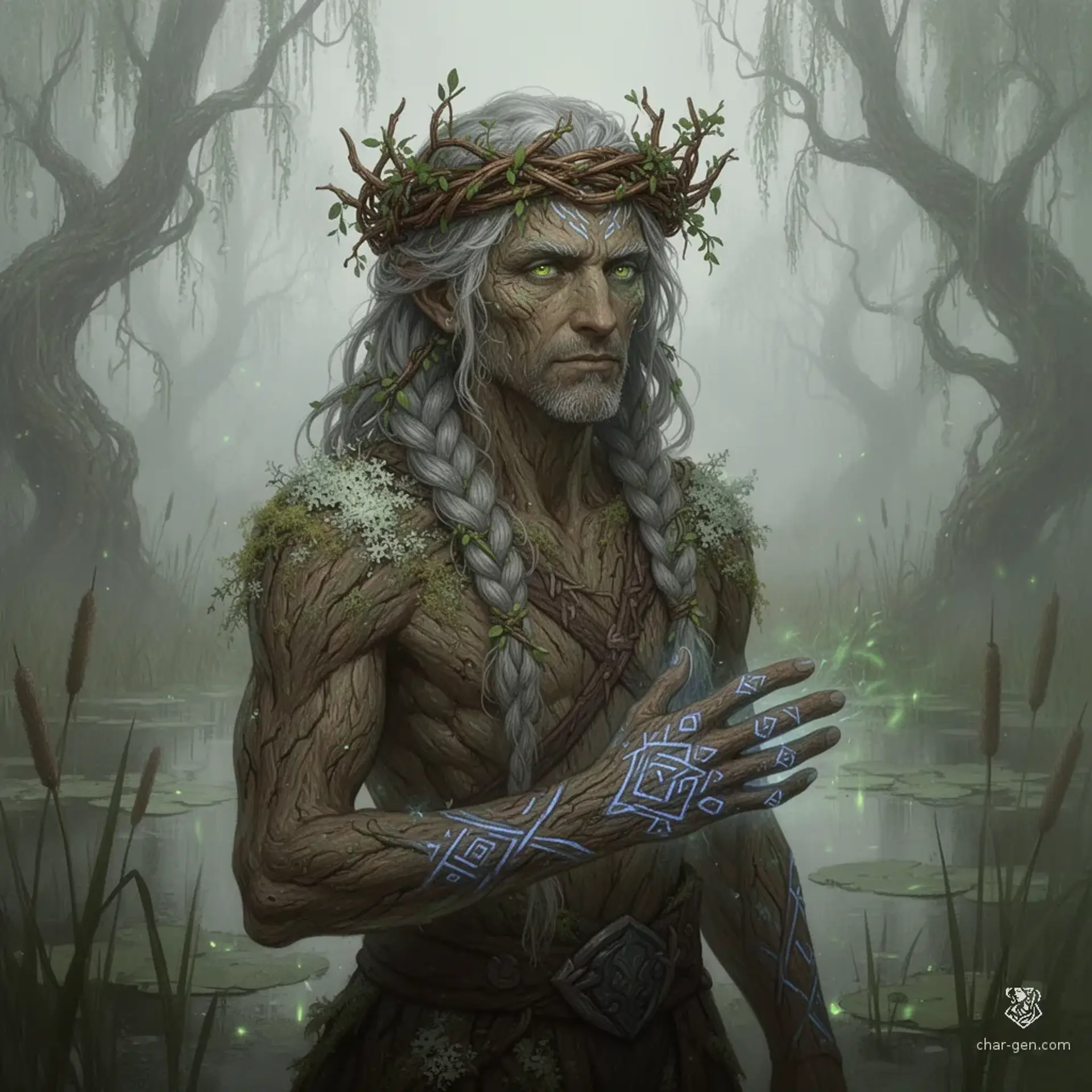 Thalan Mirebranch - AI-generated fantasy NPC