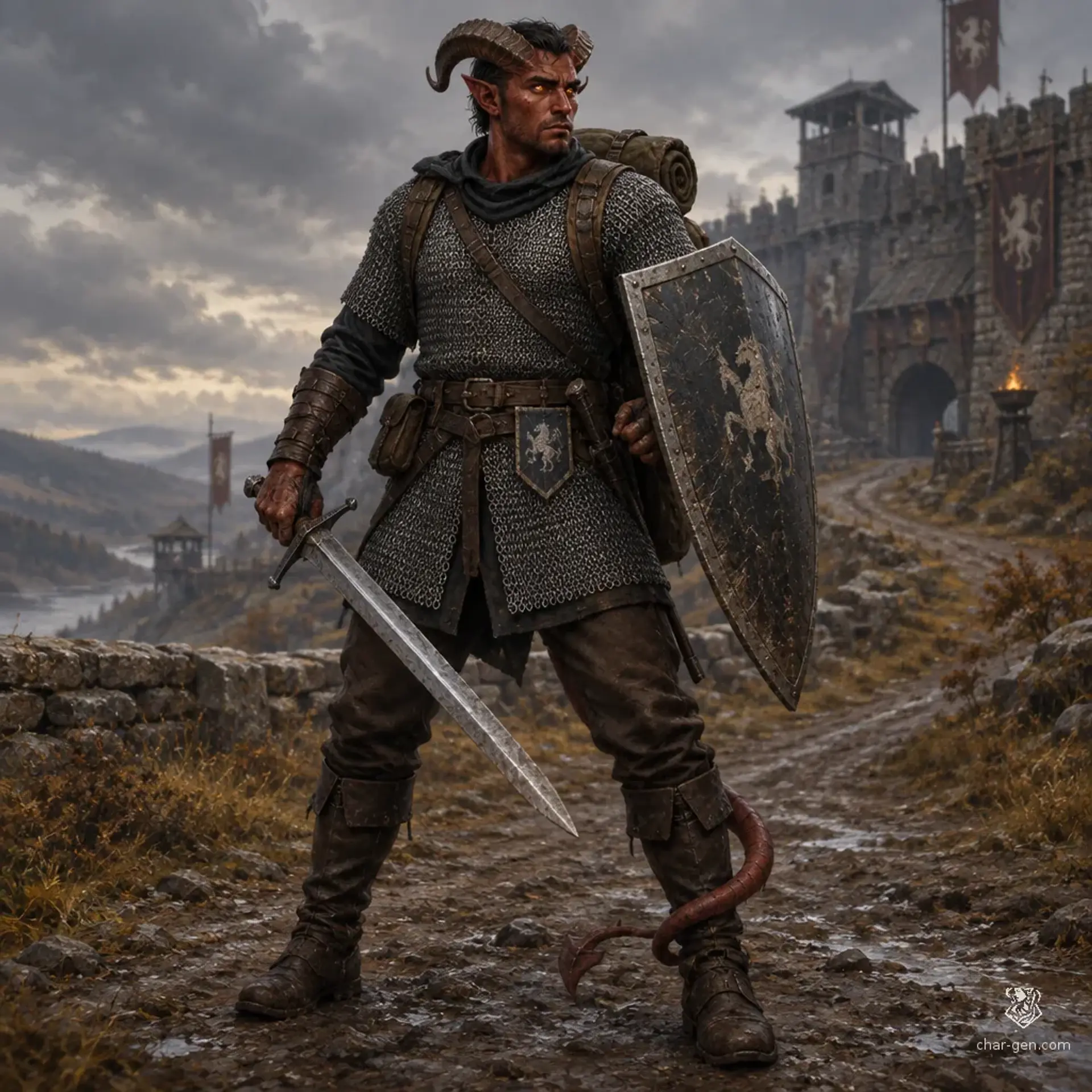 Wekst - AI-generated fantasy Character