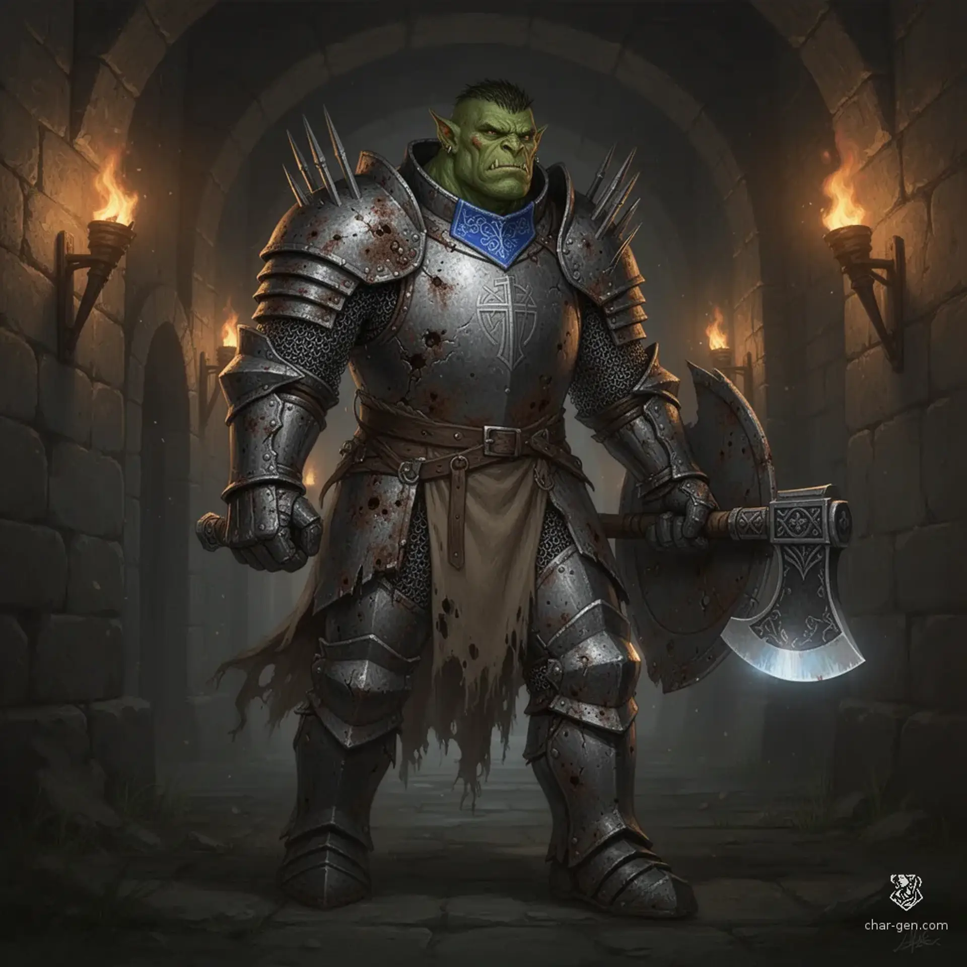 Kurog Halvren - AI-generated fantasy NPC