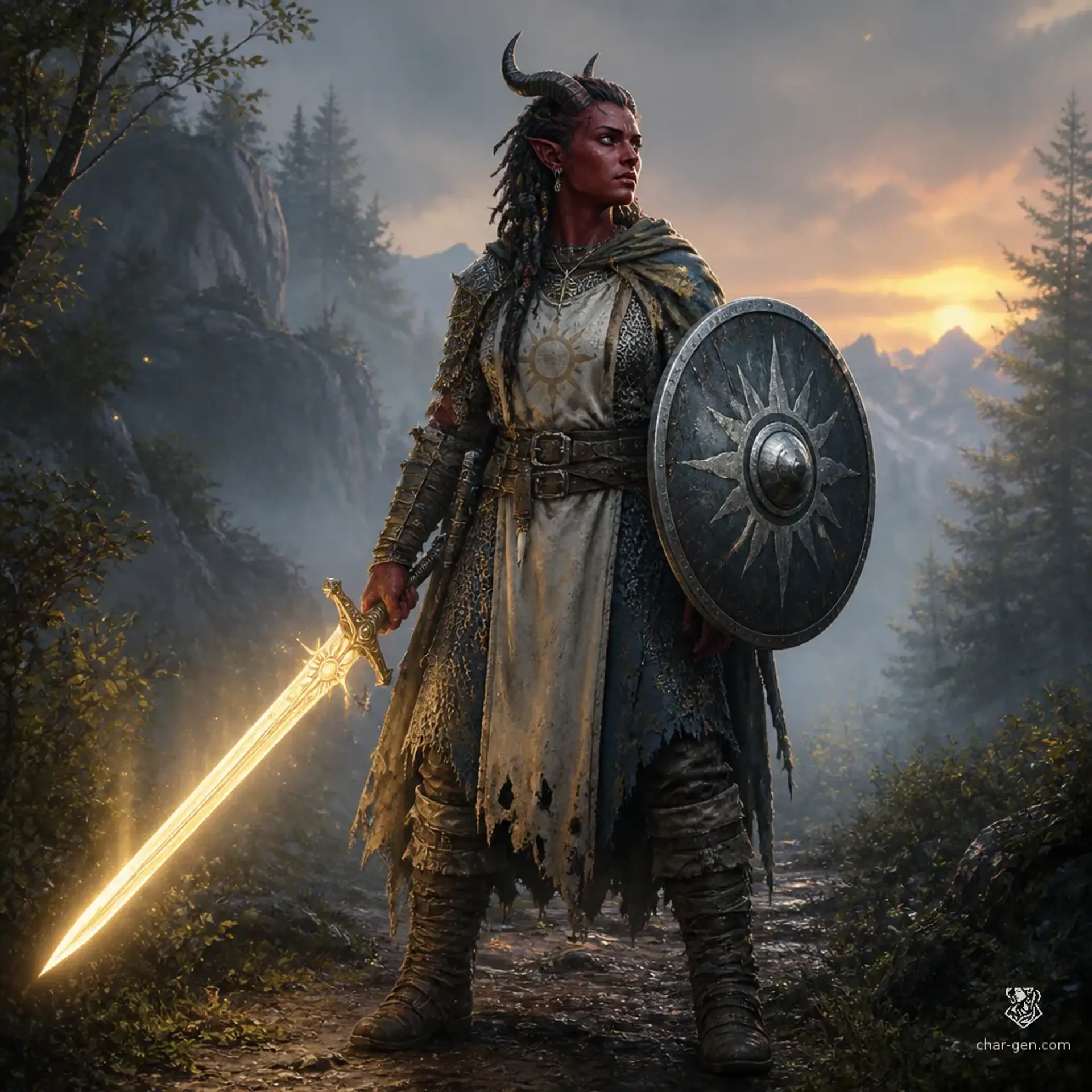 Kilia - AI-generated fantasy Character