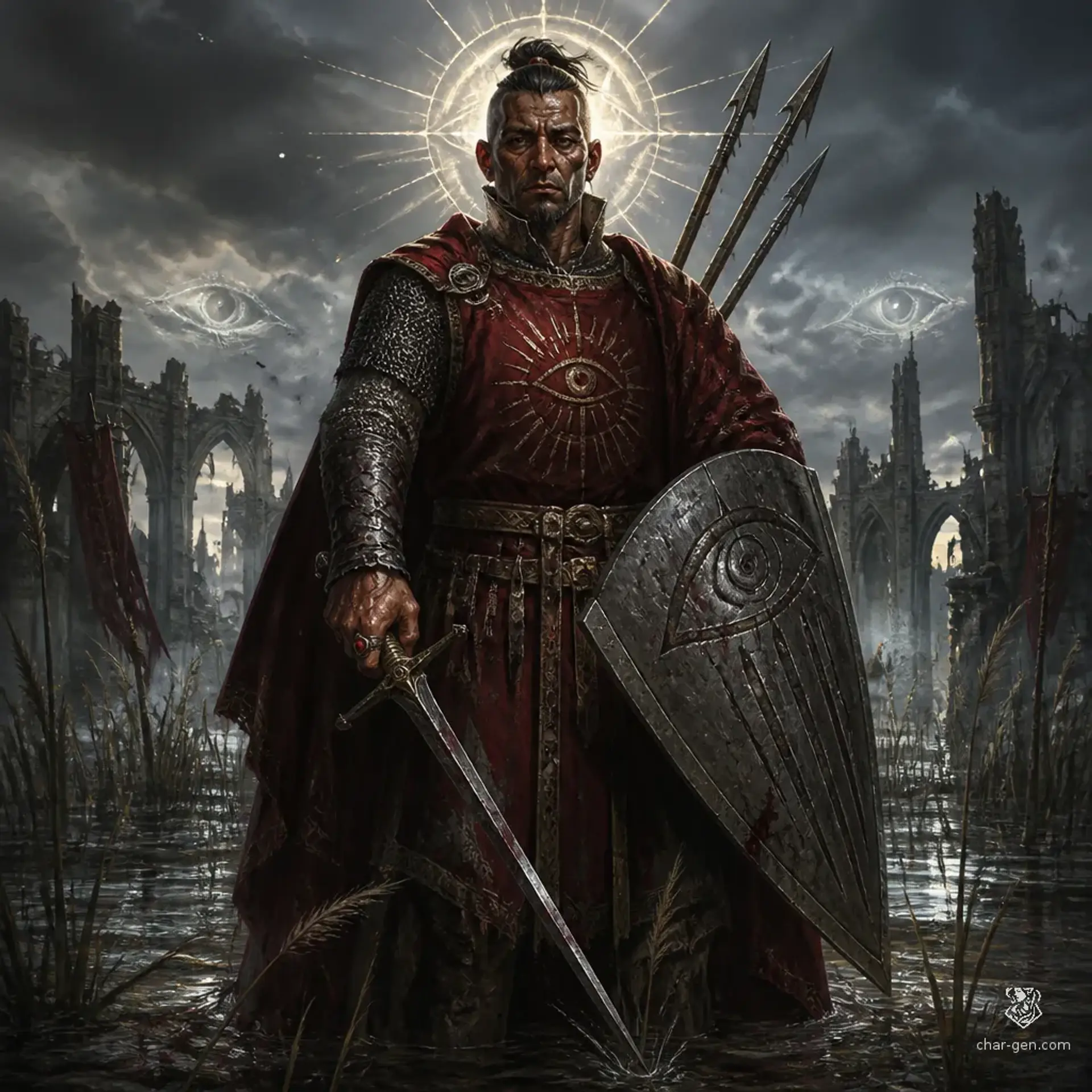 Mesmer the impaler - AI-generated fantasy Character