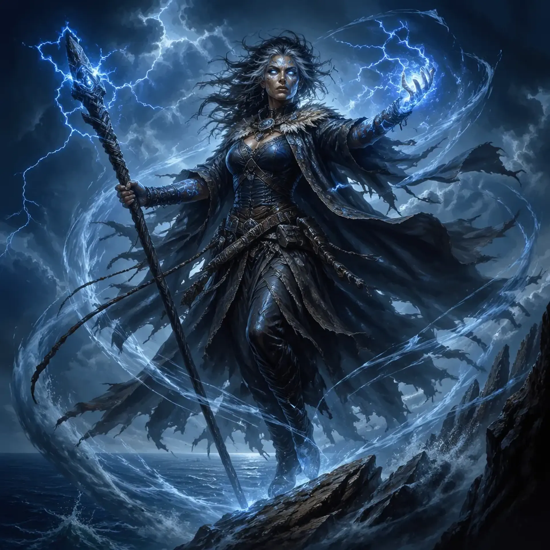 Viktoria Merrick - AI-generated fantasy Character