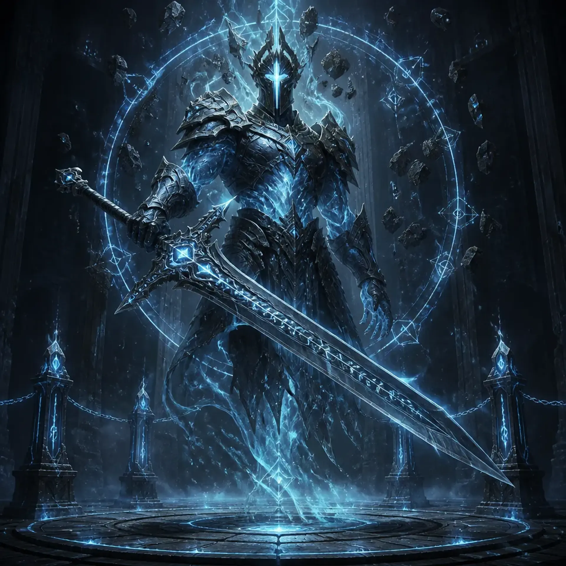 Spectral Warden - AI-generated fantasy Monster