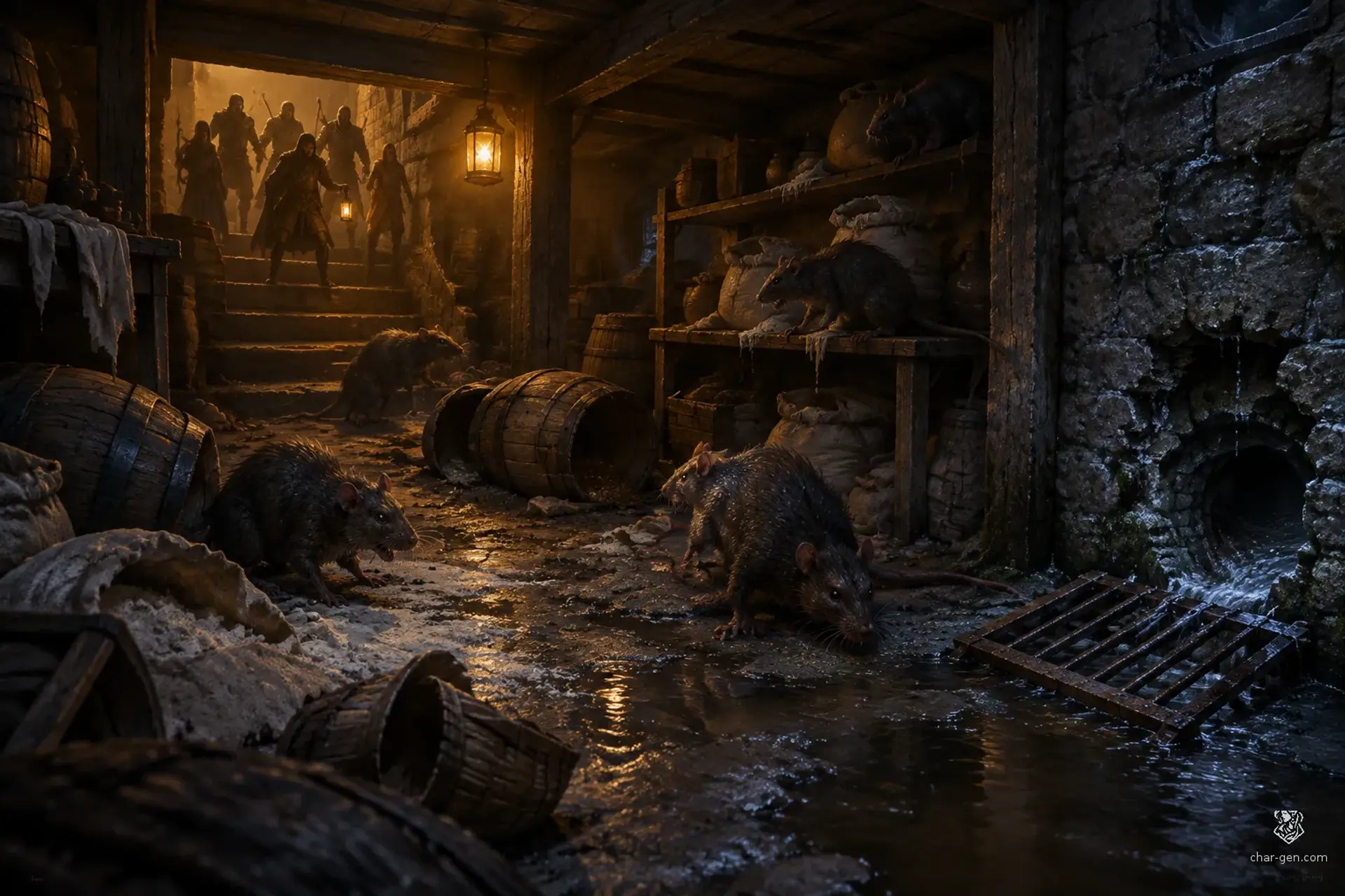 Five Rats Below
