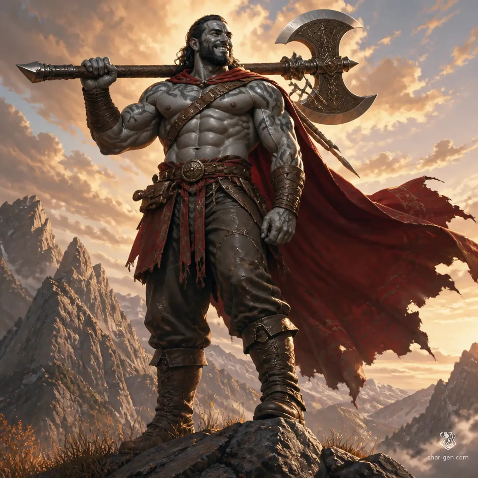Pulitzer Doofybooty - AI-generated fantasy Character