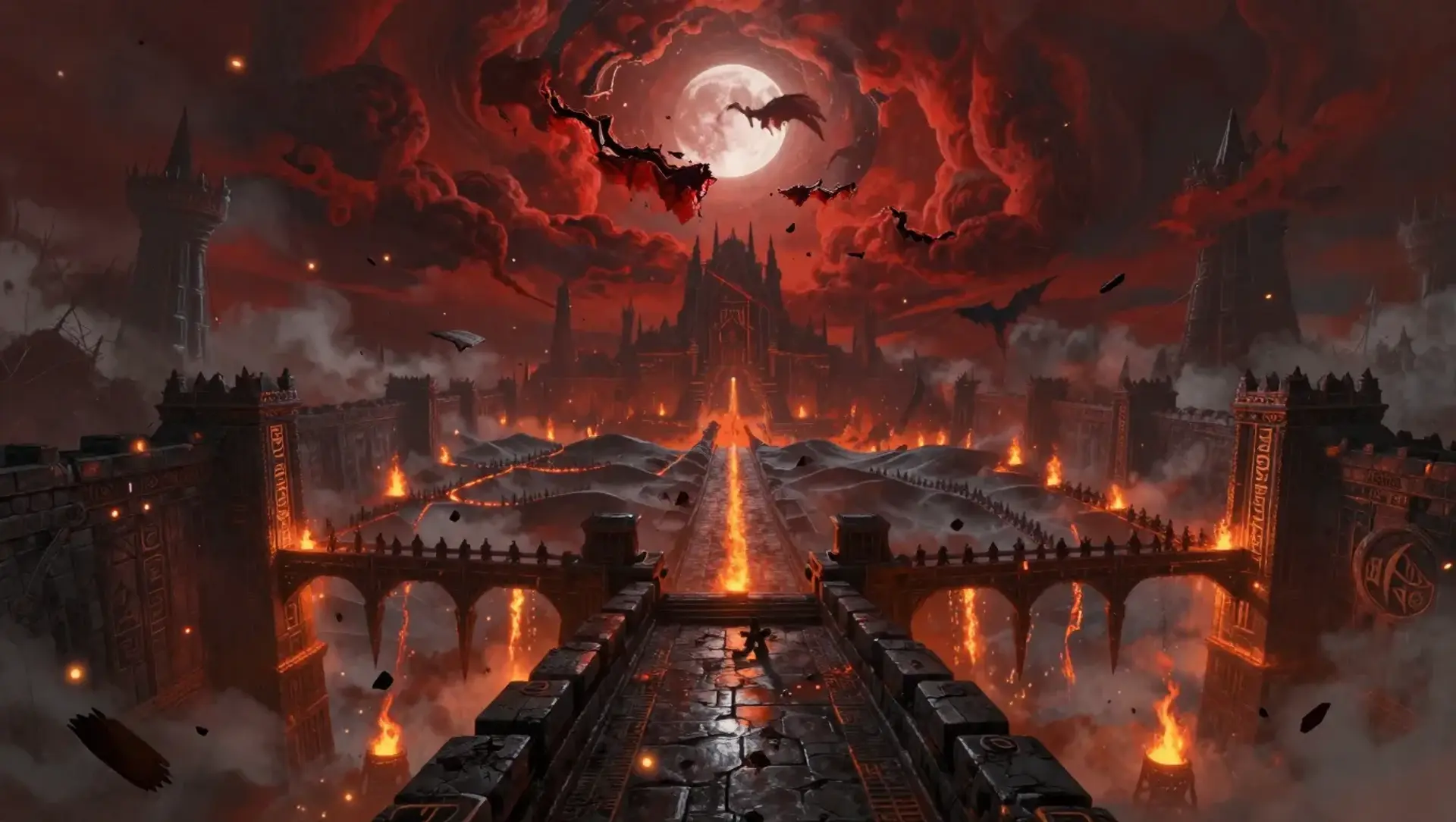 Siege of Night’s Gate - AI-generated fantasy Quest