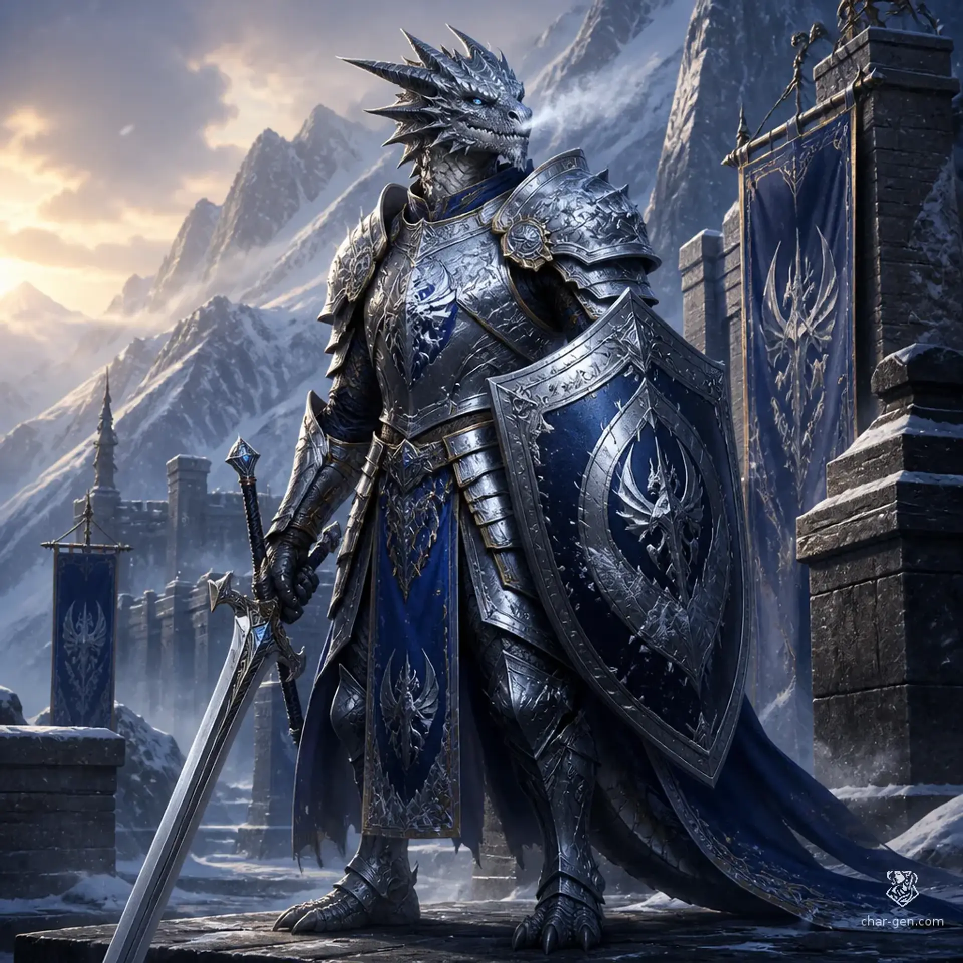 Vlad - AI-generated fantasy Character