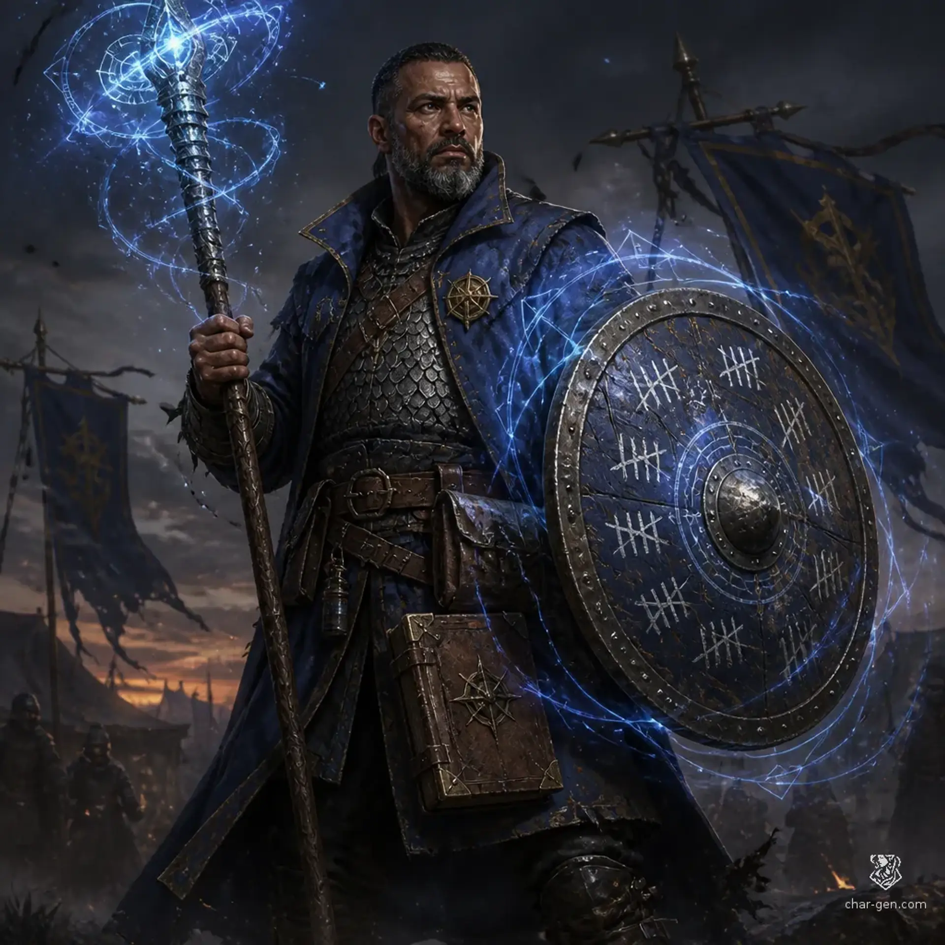 Bektan Varo - AI-generated fantasy Character