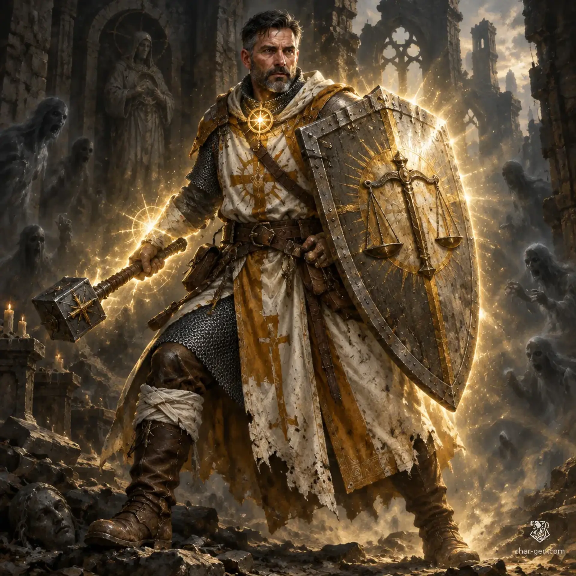 Szabolcs Kresznik - AI-generated fantasy Character