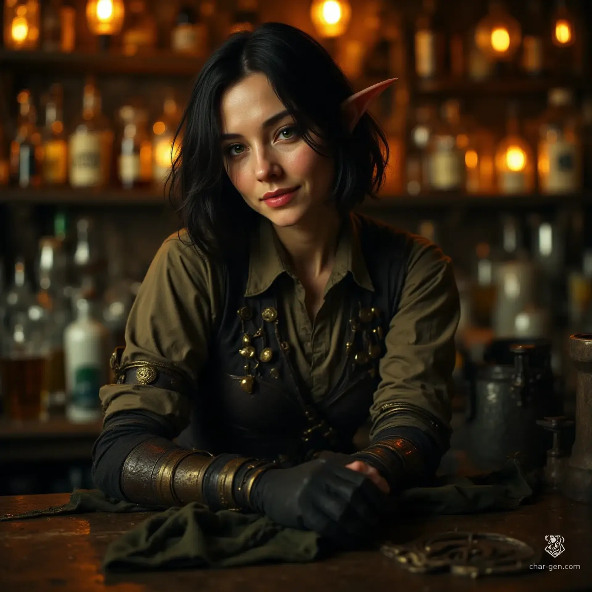 Rolen Veyr - AI-generated fantasy NPC