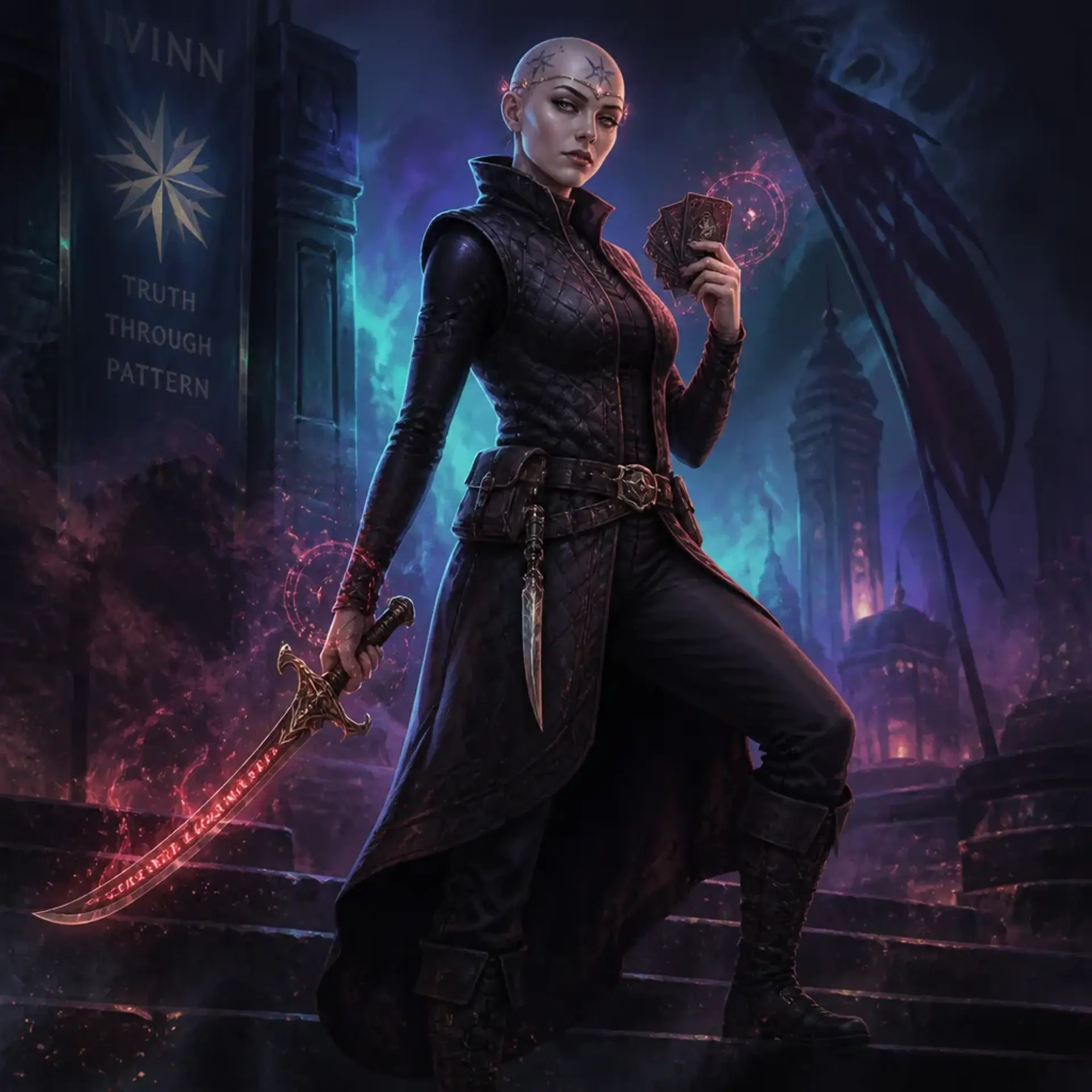 Zelanna "ZG"Grifes - AI-generated fantasy Character