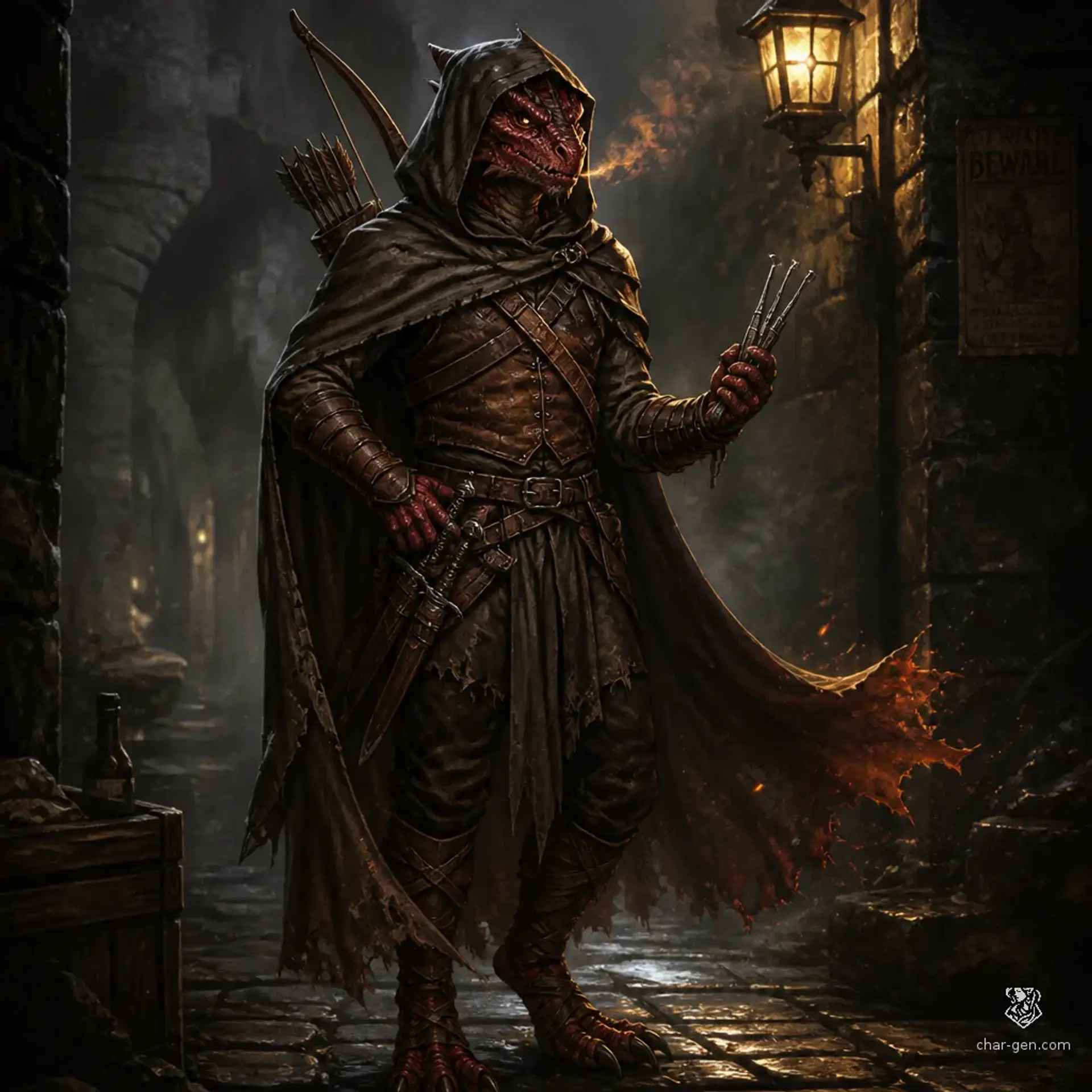 hunter - AI-generated fantasy Character