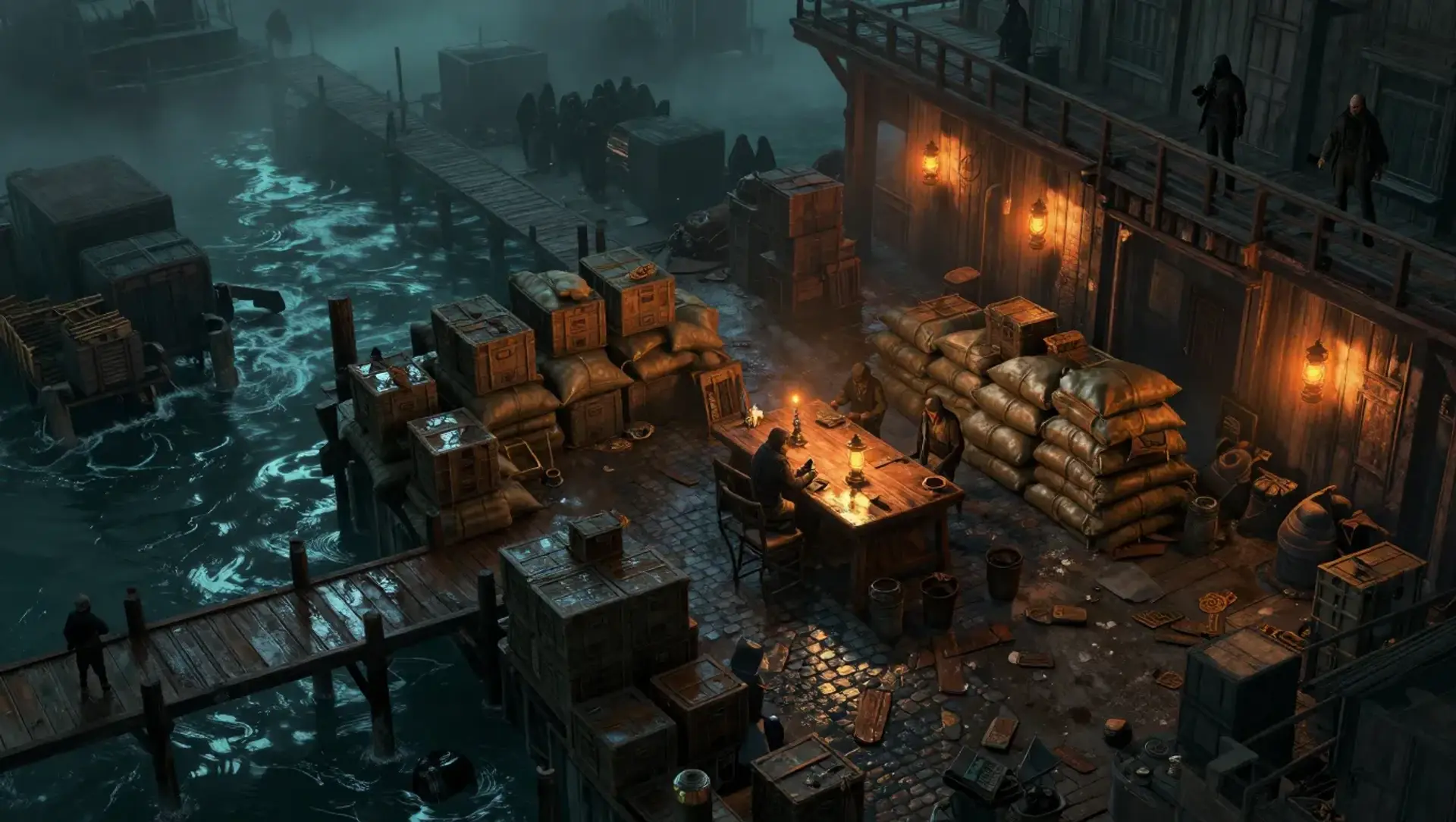 Safe Passage for the Refugees - AI-generated fantasy Encounter