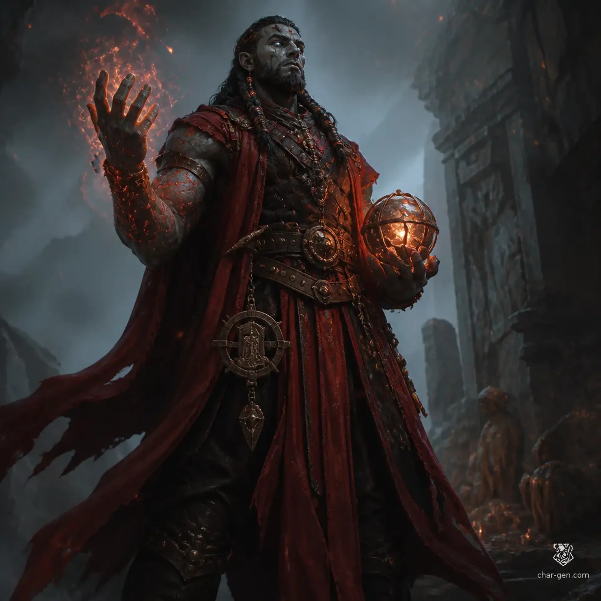 Signas - AI-generated fantasy Character