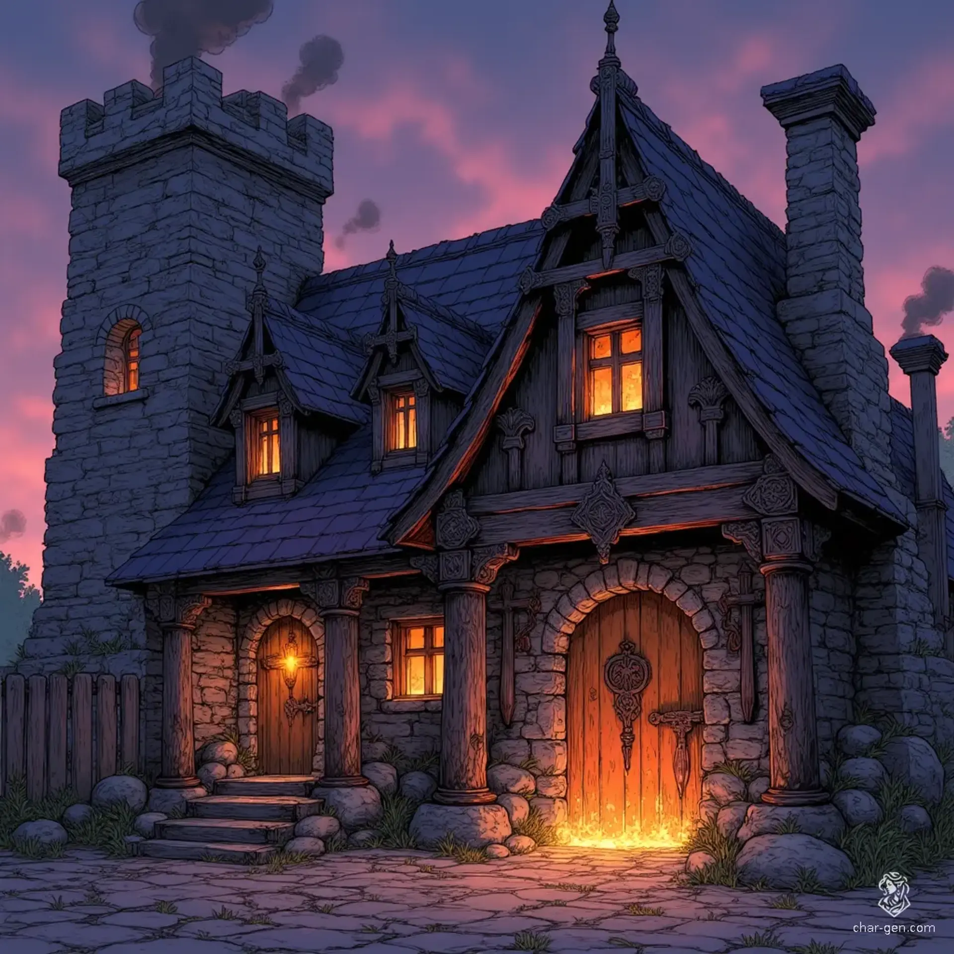 Blackiron Forge - AI-generated fantasy Shop