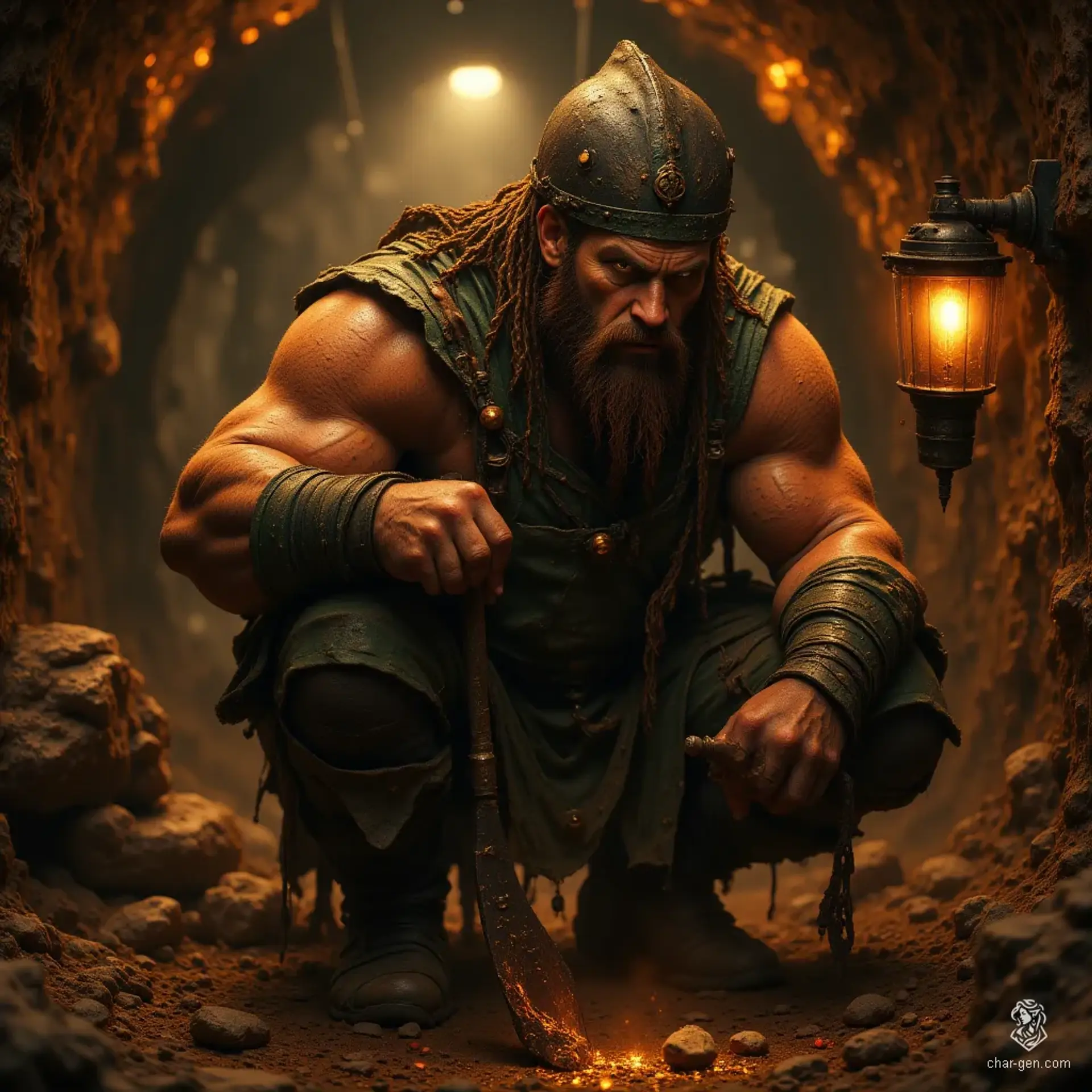 Brenk Cupren - AI-generated fantasy NPC