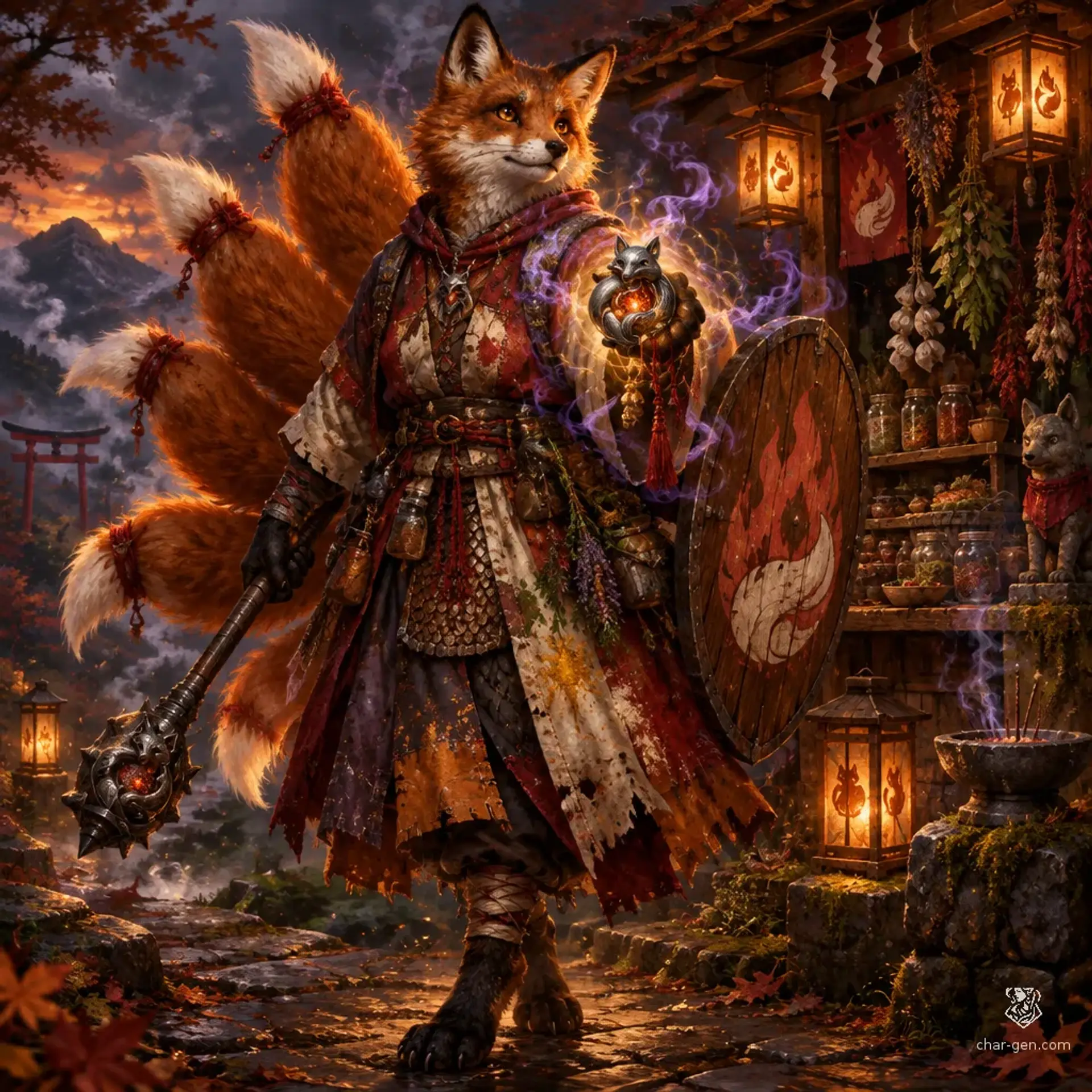 Spicy - AI-generated fantasy Character