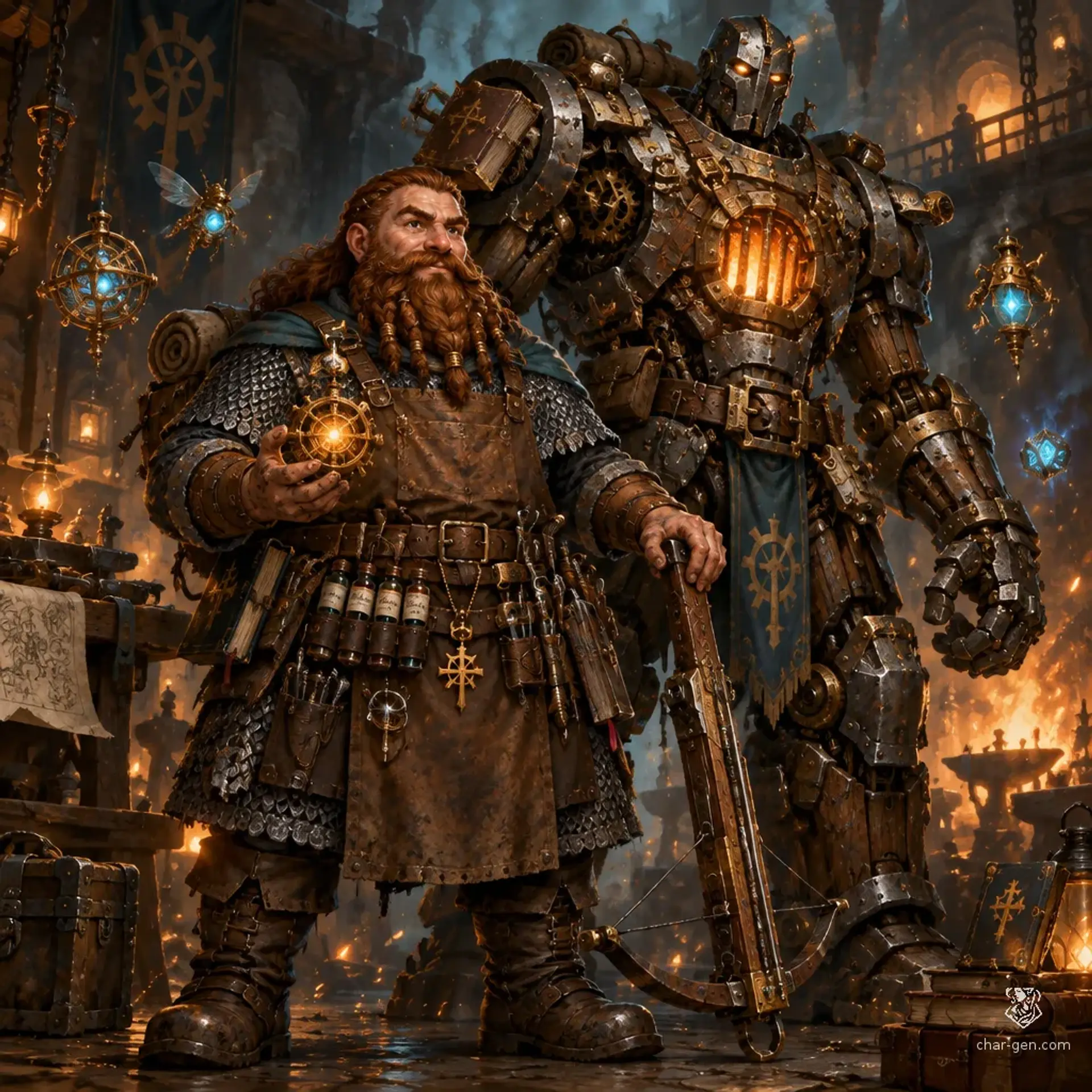 S'Satrams - AI-generated fantasy Character