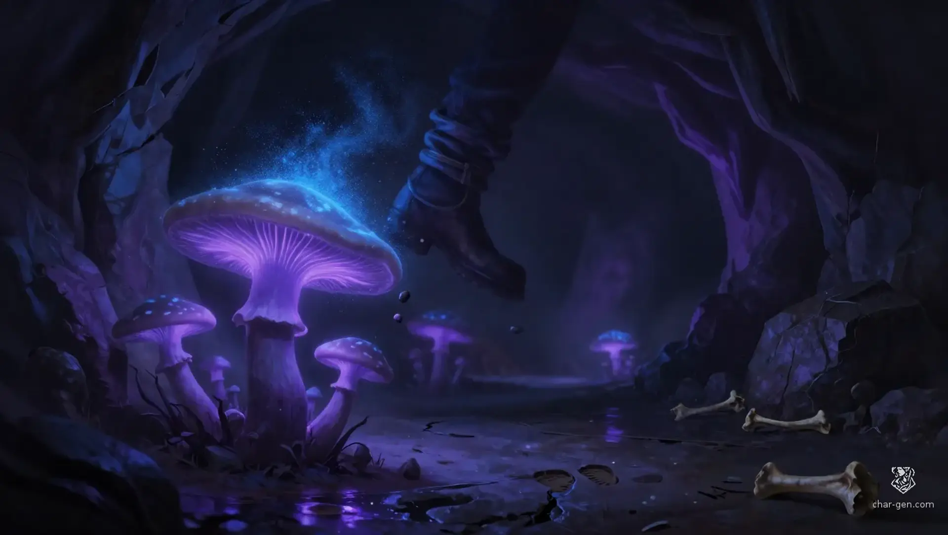 Indigo Reverie Mushrooms