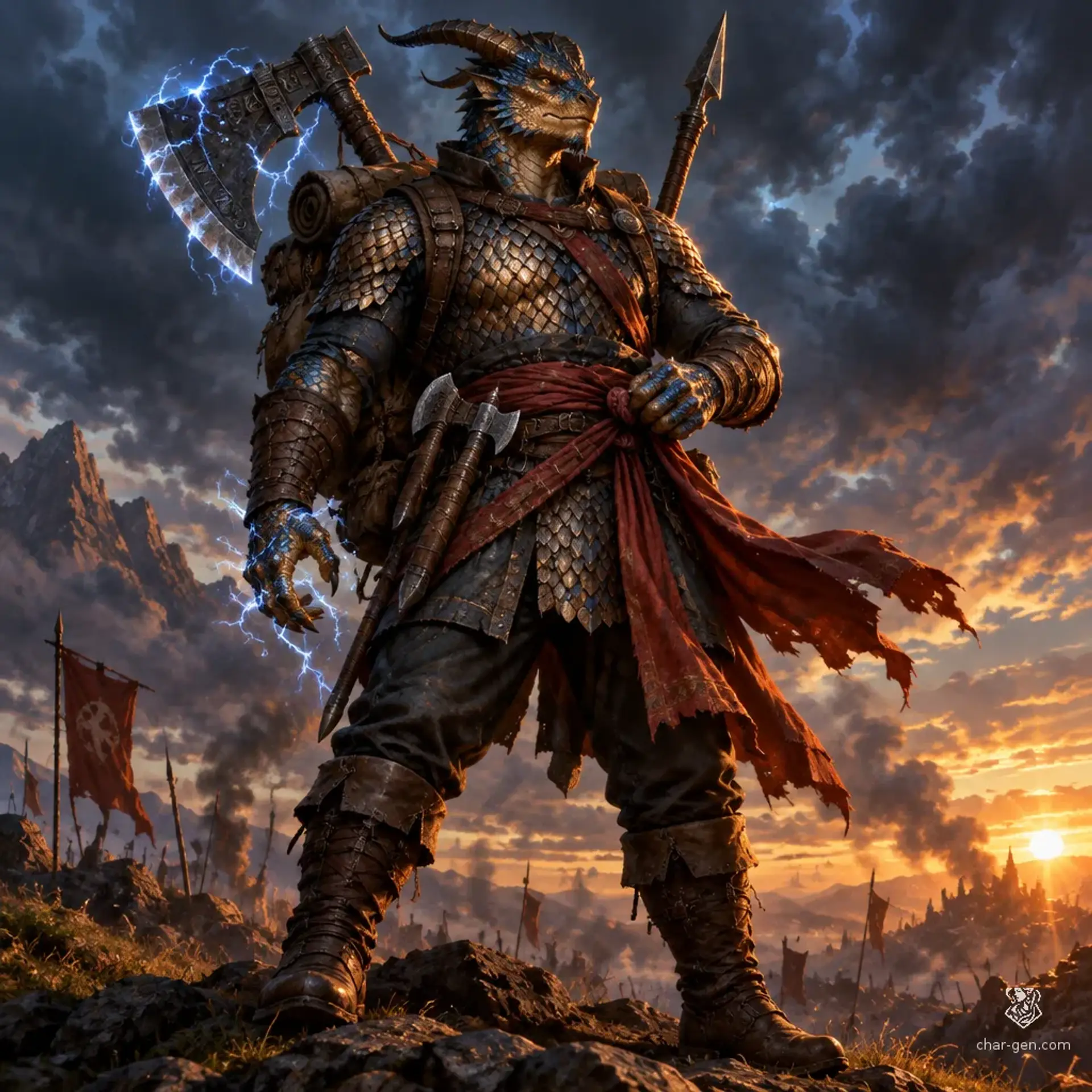 Ironfist - AI-generated fantasy Character