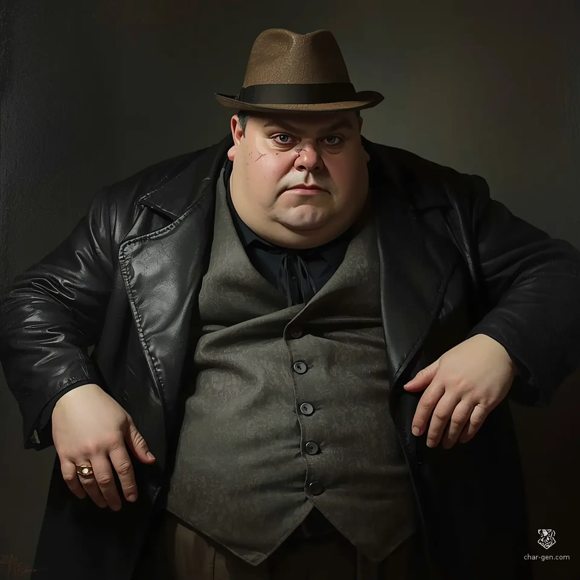 Silas 'The Hook' Vane - AI-generated fantasy NPC