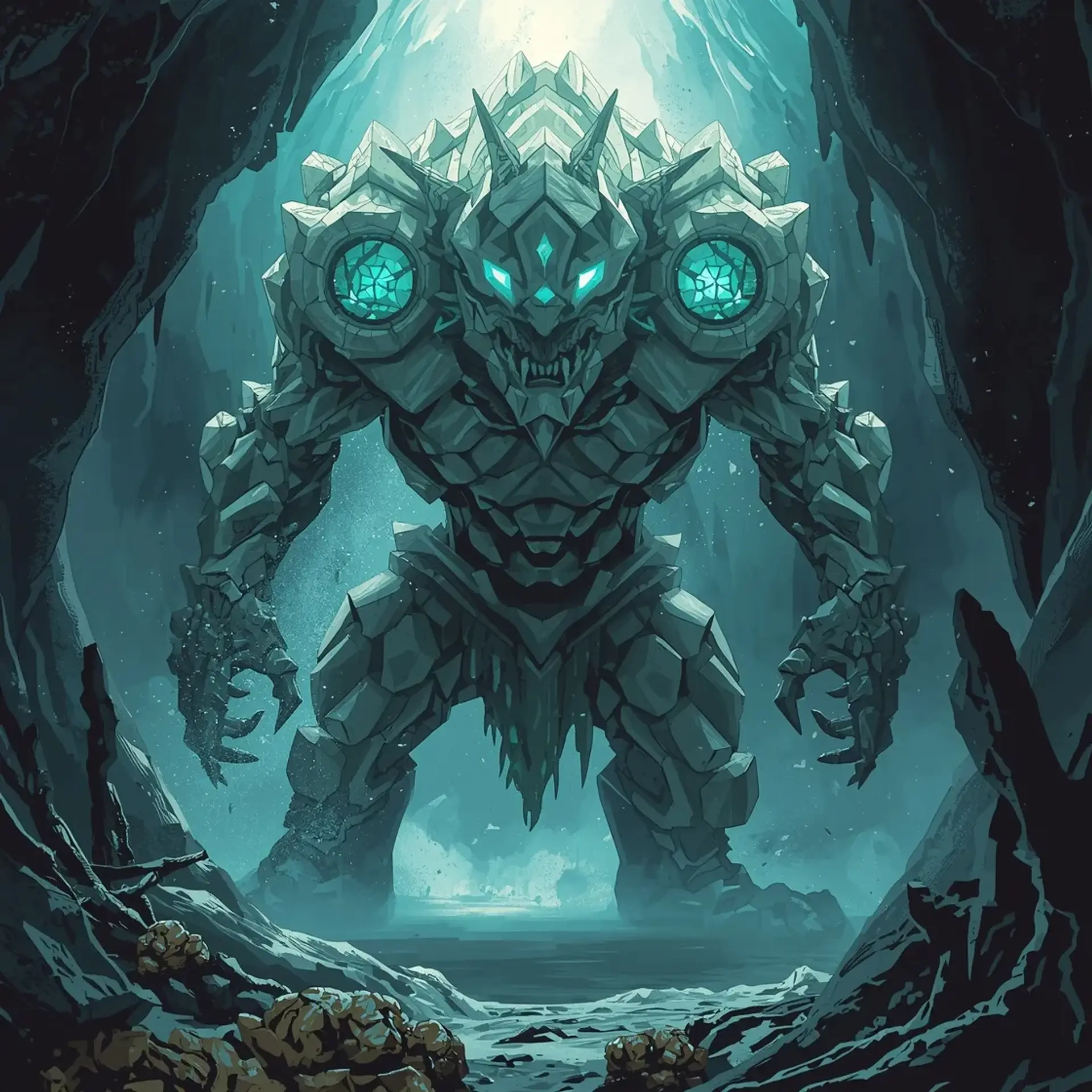 Brine-Soaked Desiccator - AI-generated fantasy Monster